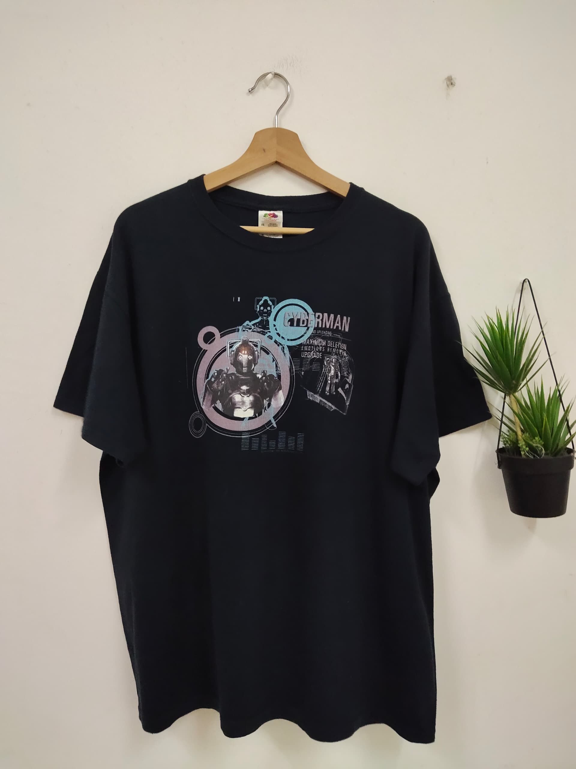 Vintage Vintage Cyberman Promo t shirt Movie Dr Who Size US L / EU 52-54 / 3 - 1 Thumbnail