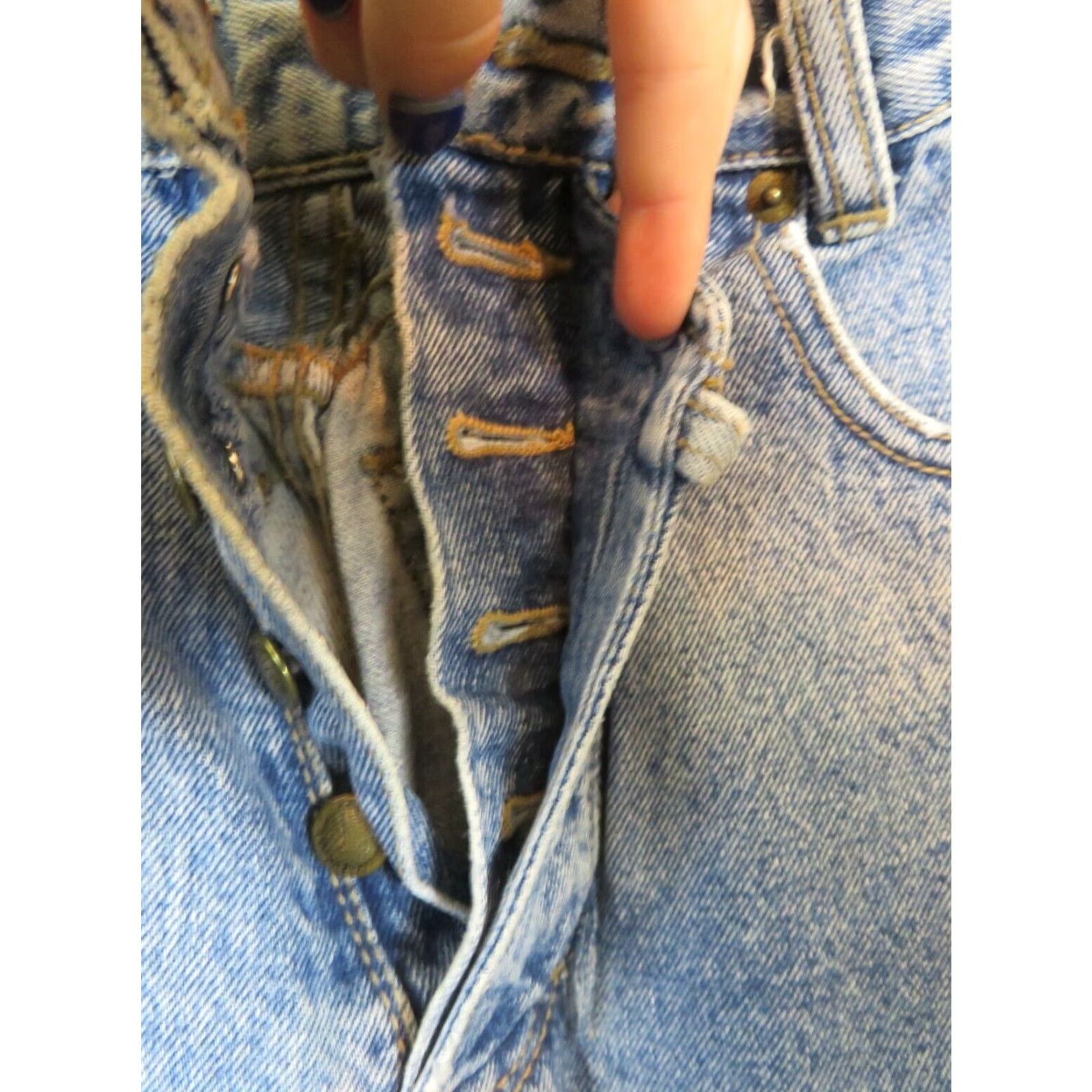 Vintage VINTAGE Lawman High waisted Mom jeans 1990s 5 buttons size 7 Blue Denim Women's? Size 28" / US 6 / IT 42 - 5 Thumbnail