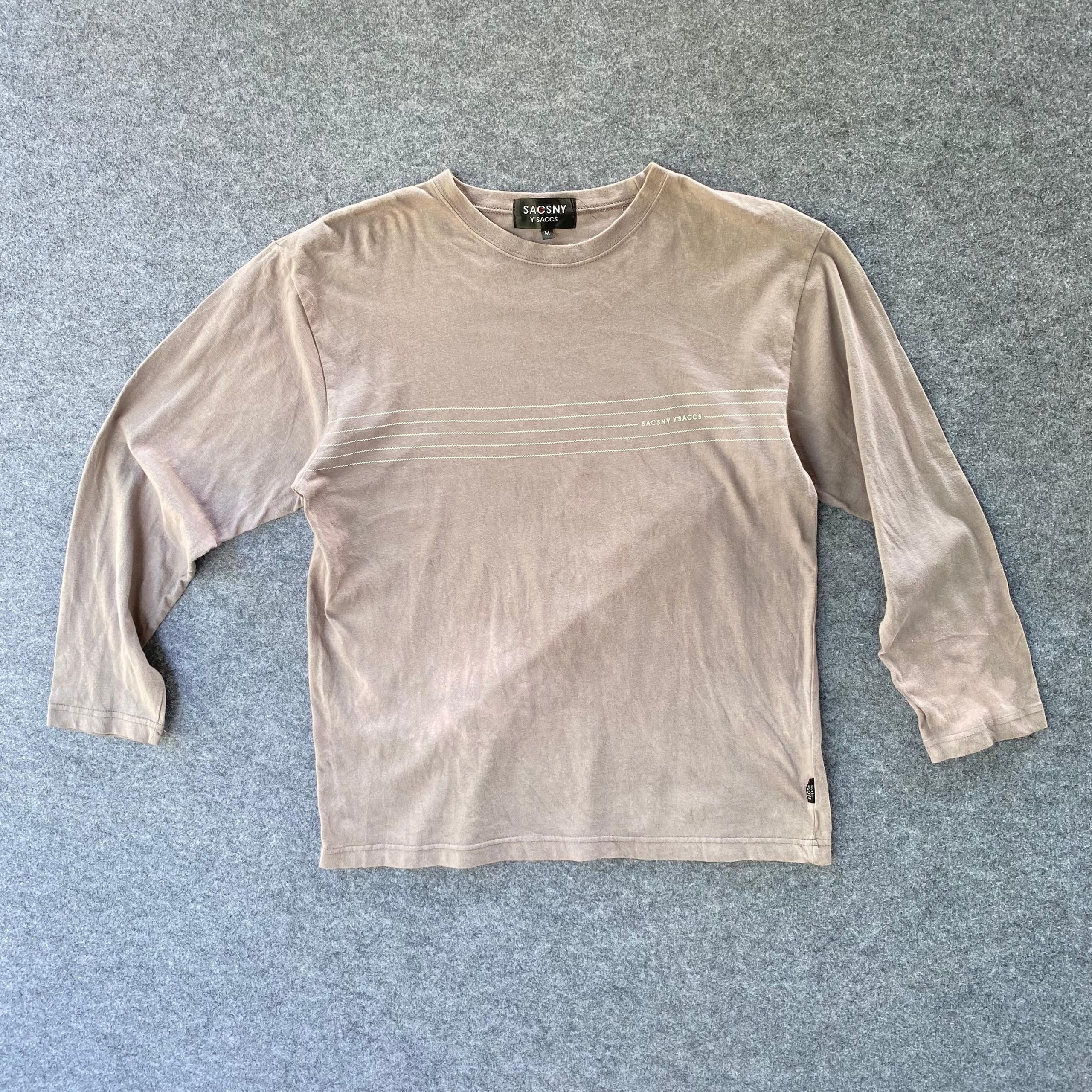 Yohji Yamamoto Vintage Yohji Yamamoto Sacsny Ysaccs Tshirt Size US M / EU 48-50 / 2 - 1 Thumbnail
