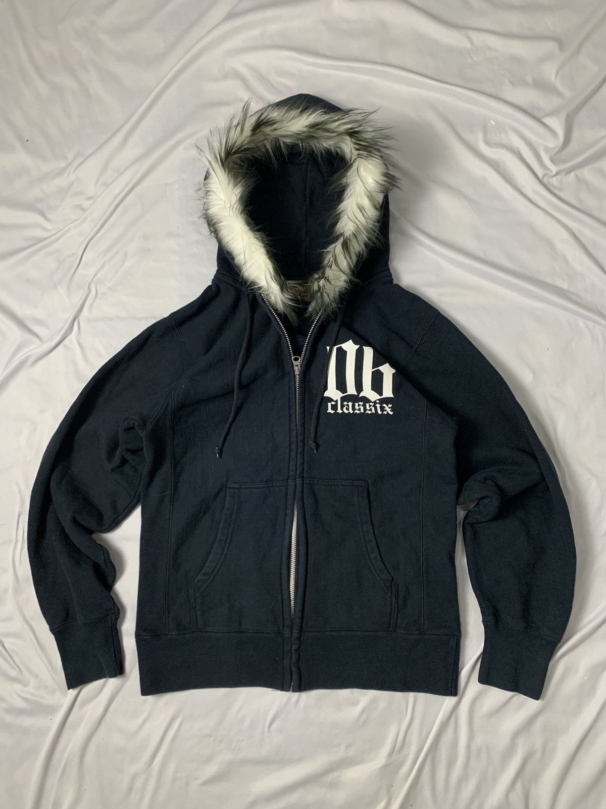 Le Grande Bleu (L.G.B.) Fur hoodie japanese OG classic unfefined ifsx Size US M / EU 48-50 / 2 - 4 Thumbnail