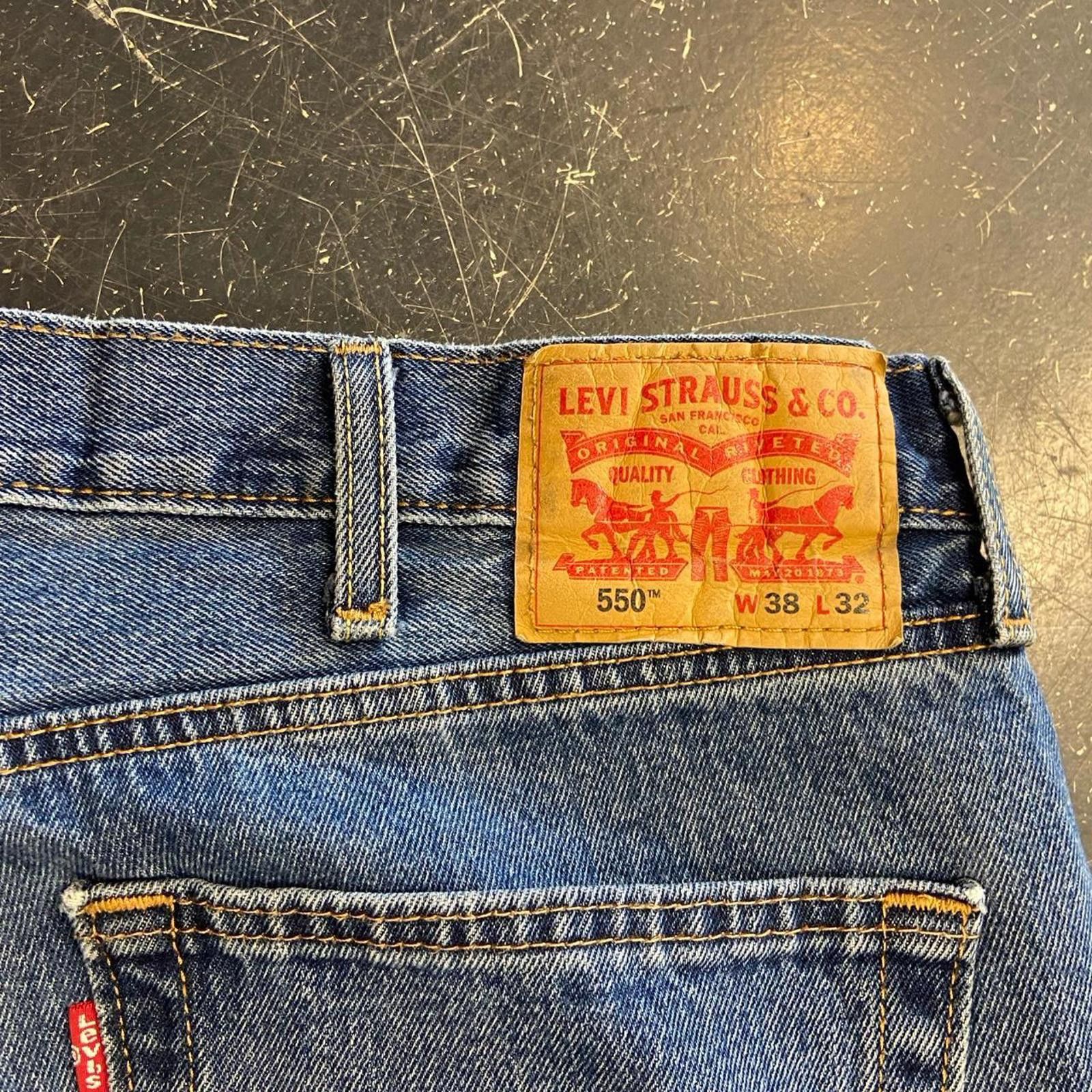 Levi's × Vintage Vintages Levi 550 Jeans Size US 38 / EU 54 - 4 Thumbnail