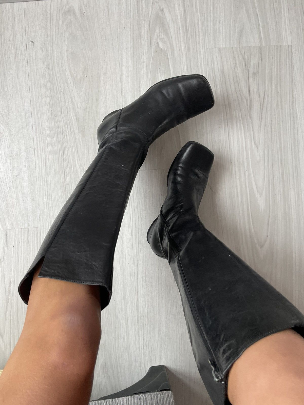 Vintage y2k leather boots Size US 6.5 / IT 36.5 - 4 Thumbnail