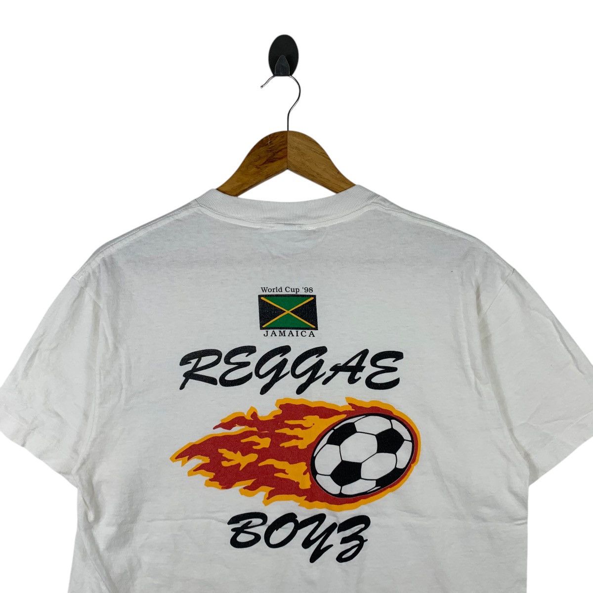 Lotto Sport × Vintage Vintage LOTTO Sportswear WorldCup 1998 JamaicaRaggae T-Shirt Size US M / EU 48-50 / 2 - 4 Thumbnail