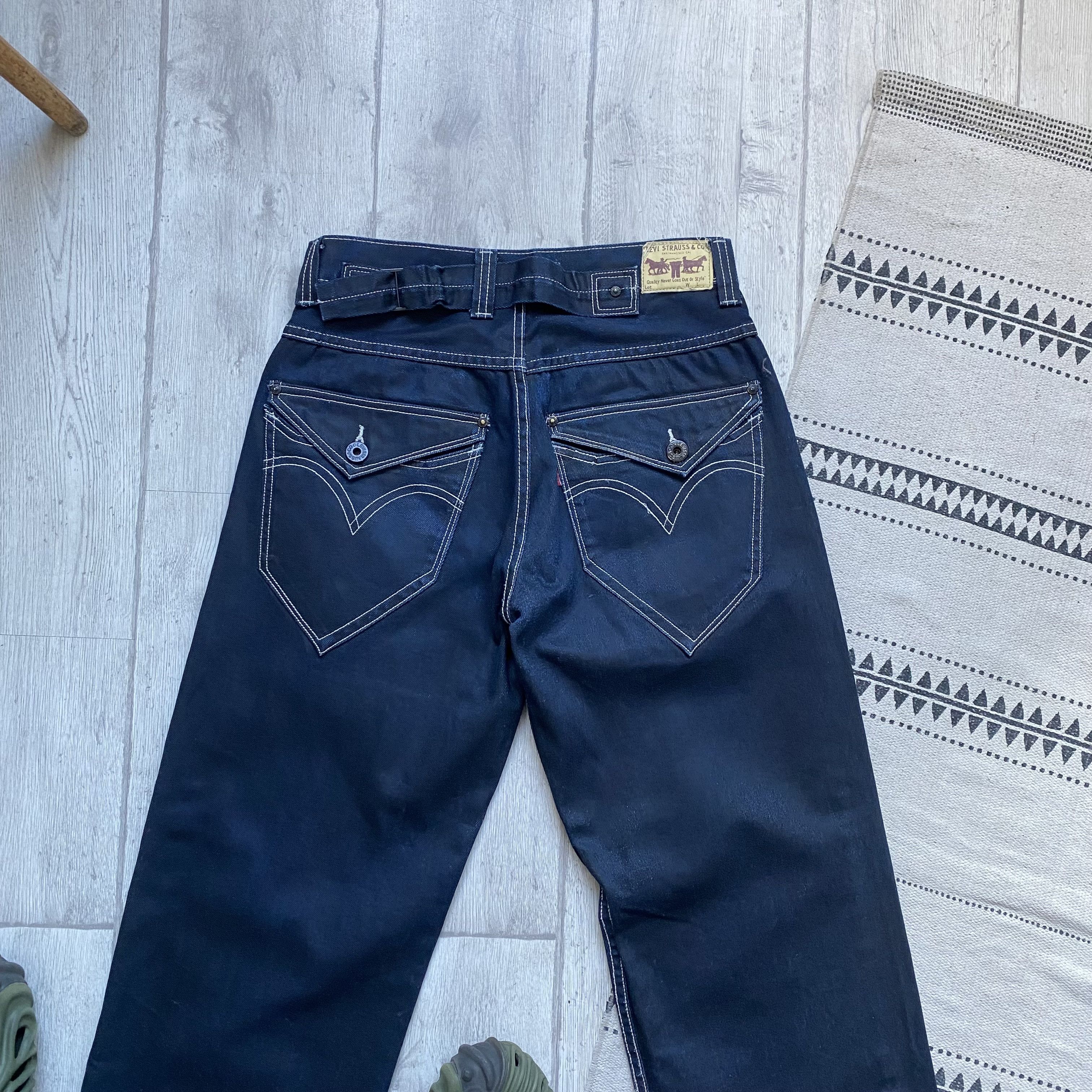 Levi's Vintage Clothing 👖 Vintage Y2K Levis 503 jeans Loose denim pants Size US 28 / EU 44 - 1 Thumbnail