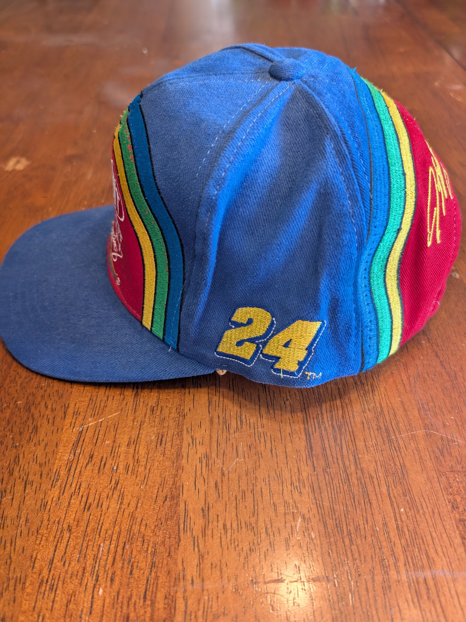 Nutmeg Jeff Gordon Dupont Racing Nutmeg Snapback Hat - Size OS Size ONE SIZE - 2 Thumbnail