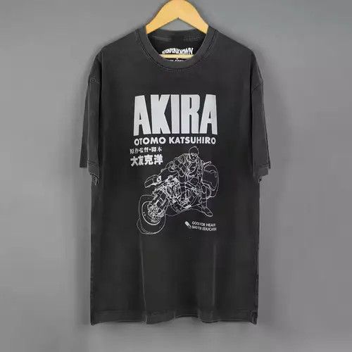 Japanese Brand Anime AKIRA Graphic Printed Tshirt Size US L / EU 52-54 / 3 - 1 Thumbnail
