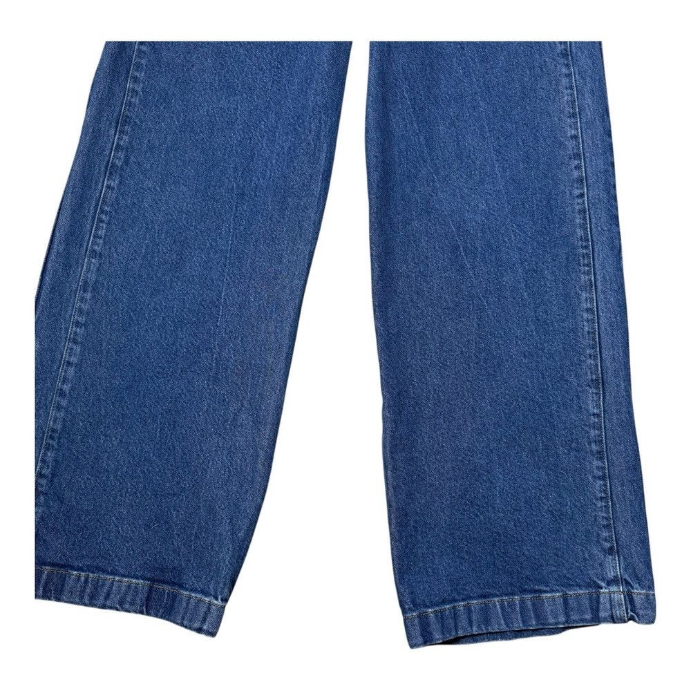 Frame FRAME Sailor Snap High Rise Wide Leg Jeans in Adele Size 31 Size 31" - 9 Thumbnail