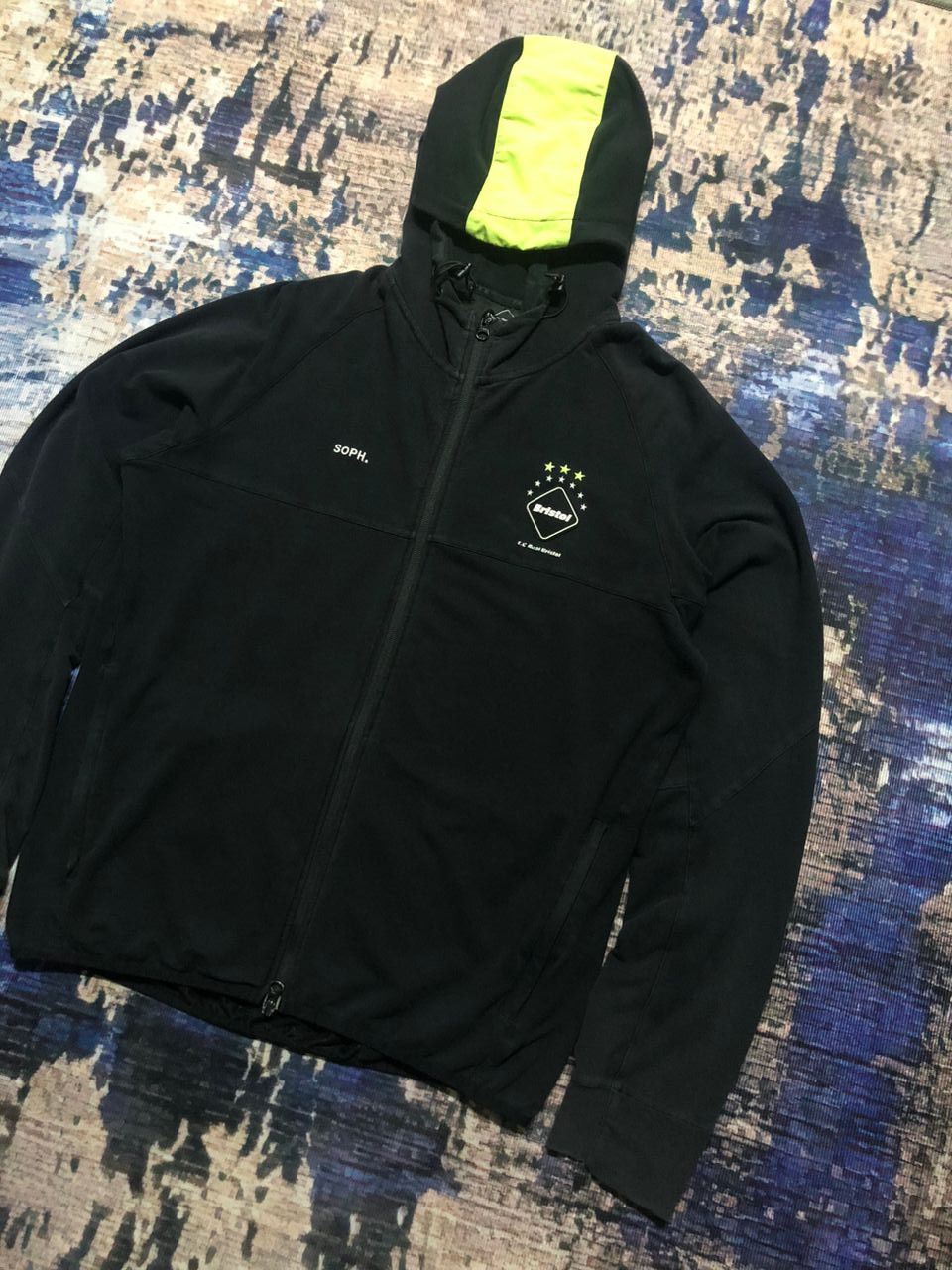 F.C. Real Bristol F.C. Real Bristol x Sophnet. Stretch Zipper Hoodie Sunfaded Size US L / EU 52-54 / 3 - 5 Thumbnail