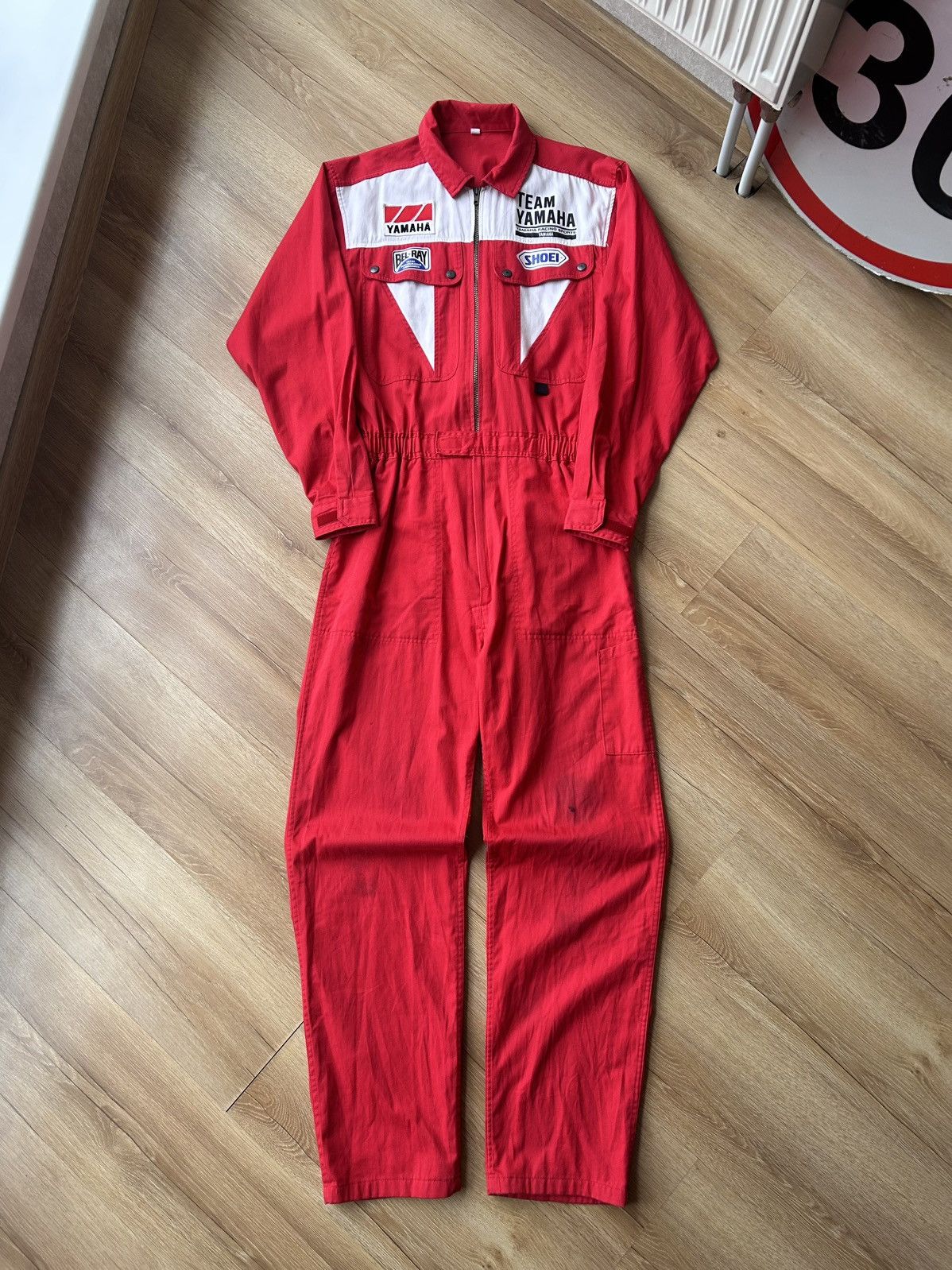 Yamaha Vintage Yamaha Racing Team Coverall Japan Made Size US 34 / EU 50 - 7 Thumbnail