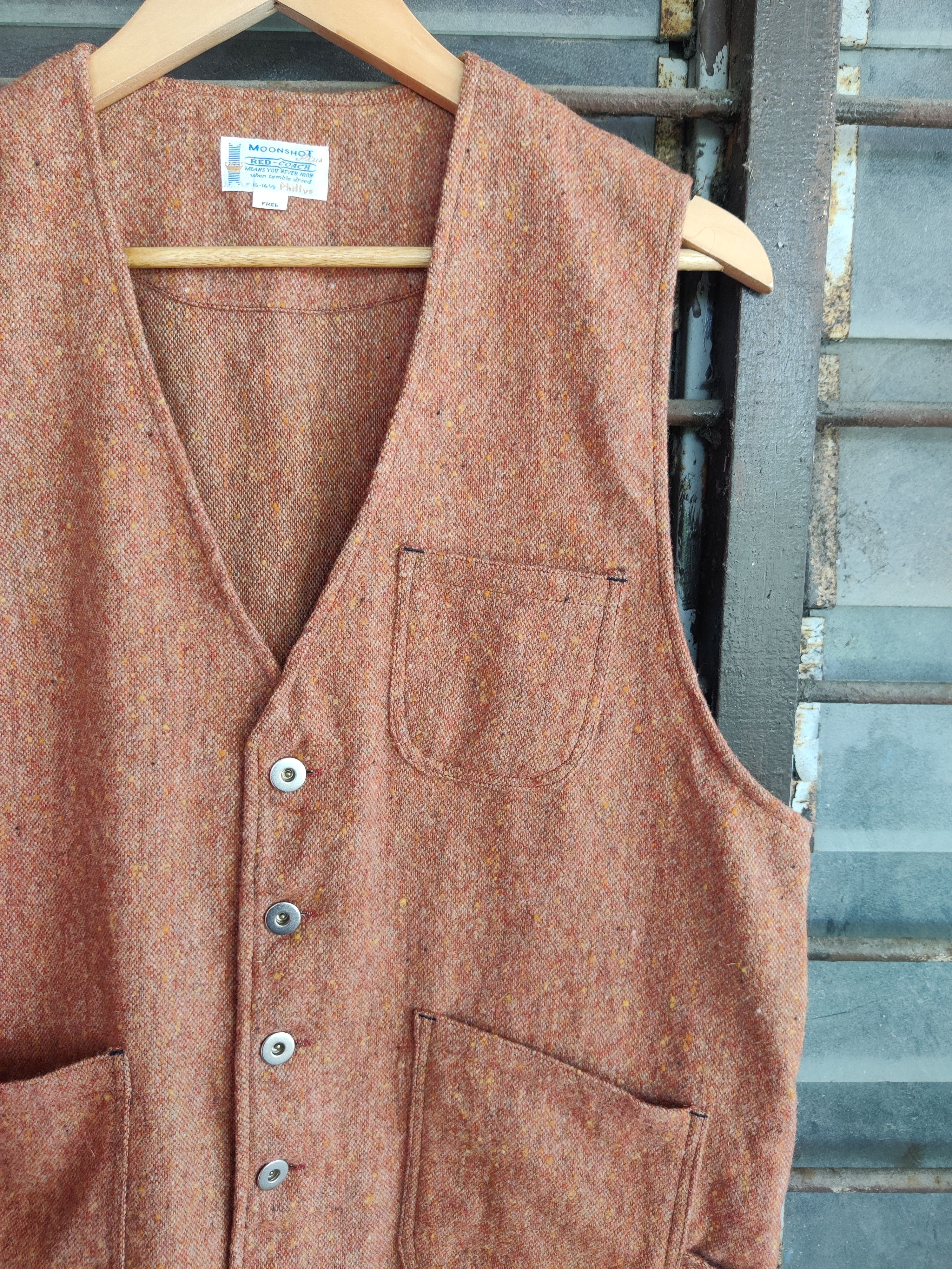 Vintage Vintage Archival 70's Moonshot Phillys Americana Wool Jacket Size US L / EU 52-54 / 3 - 3 Thumbnail