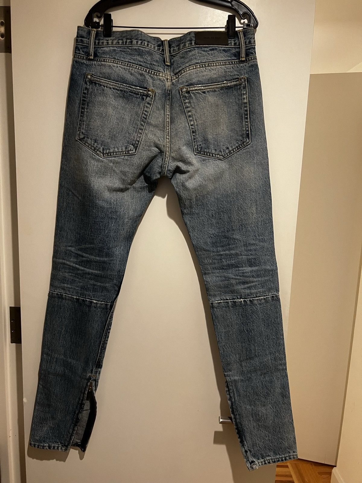 Fear of God Fear of God 5th collection, medium wash selvedge Denim Size US 34 / EU 50 - 5 Thumbnail