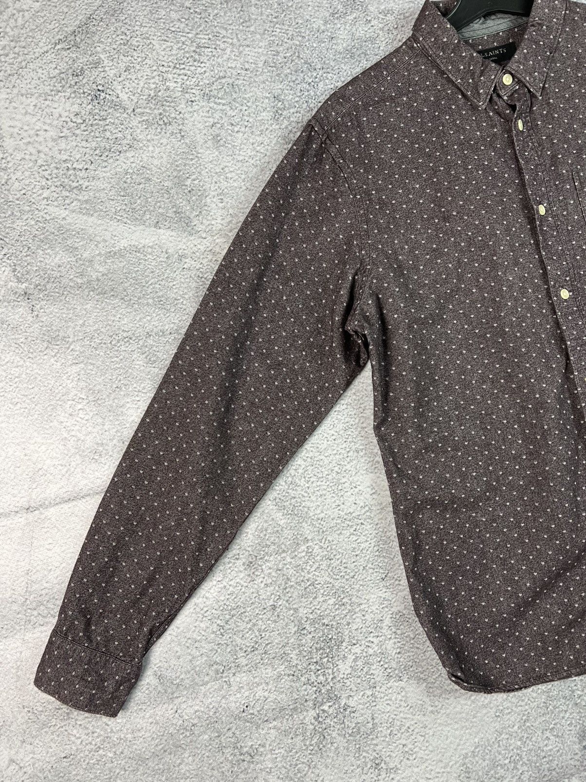 20471120 All Saints cresco LS shirt Size US M / EU 48-50 / 2 - 4 Thumbnail