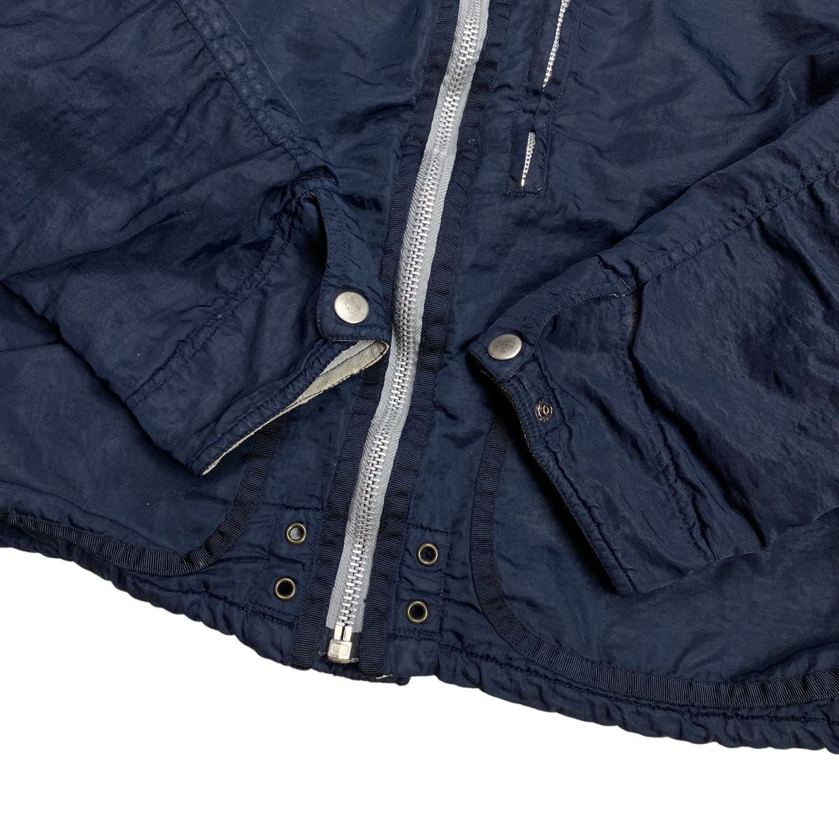 Dezert Rare Vintage Dezert + Collarless Bomber Jacket Boxy Fit Size US L / EU 52-54 / 3 - 5 Thumbnail