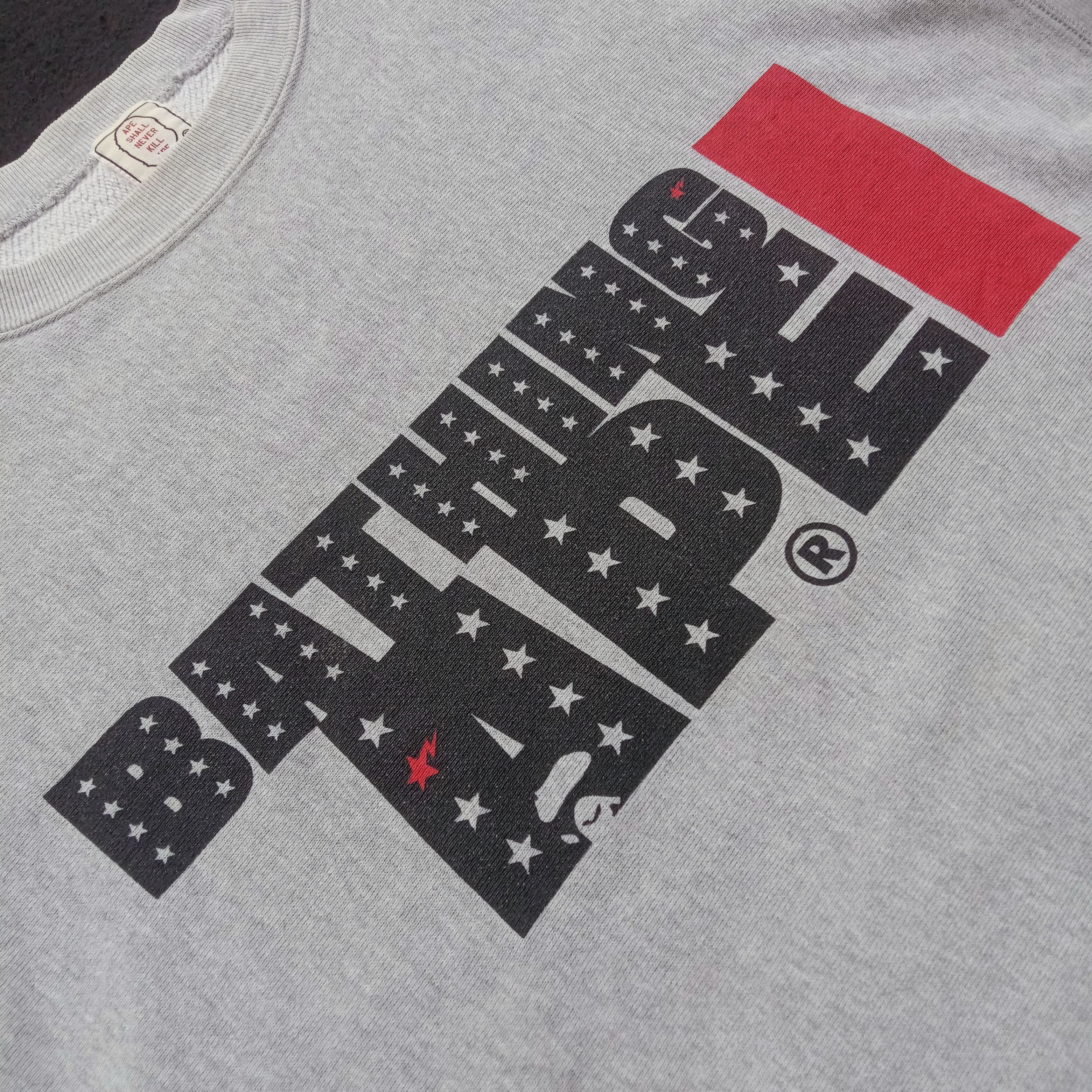 Bape Bathing Ape Crewneck (2003) Size US M / EU 48-50 / 2 - 3 Thumbnail