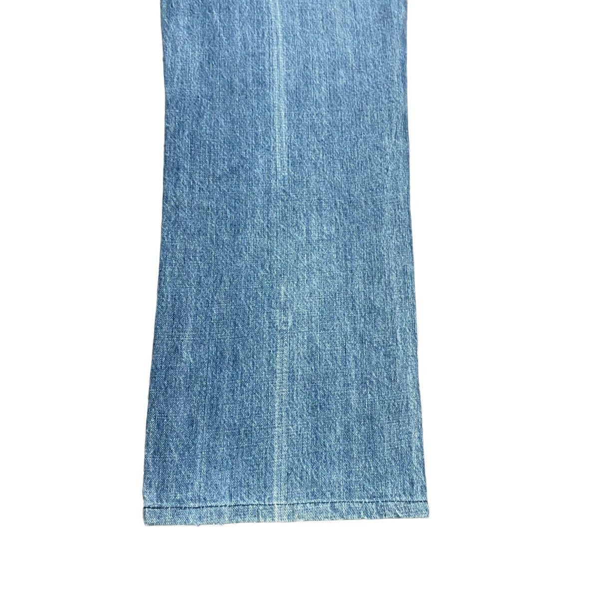 Japanese Brand Devilock Denim Blue Fade Jeans Size US 32 / EU 48 - 15 Thumbnail