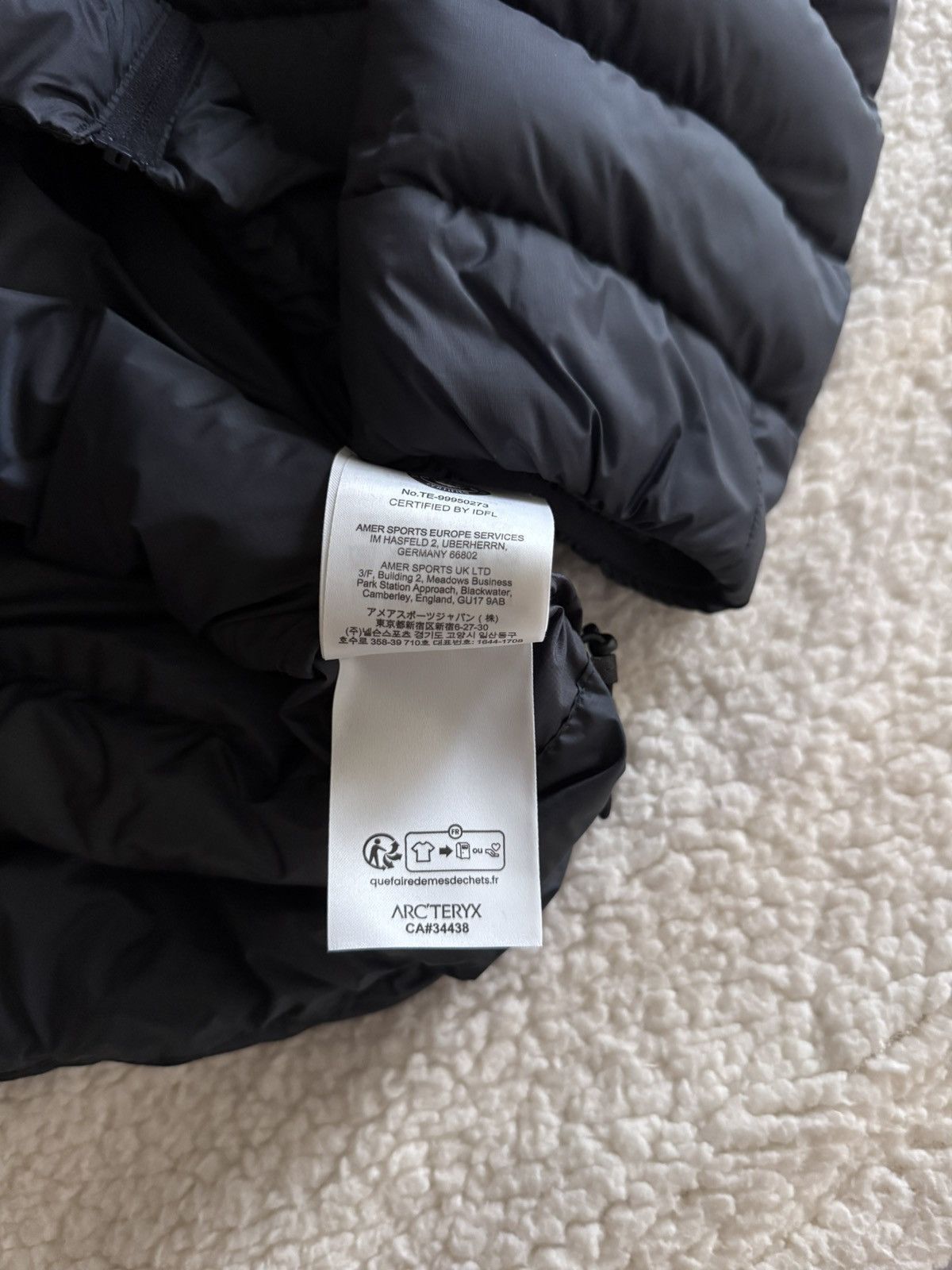 Arc'teryx Arcteryx Cerium LT Navy Hoody Puffer Jacket Size US M / EU 48-50 / 2 - 9 Thumbnail