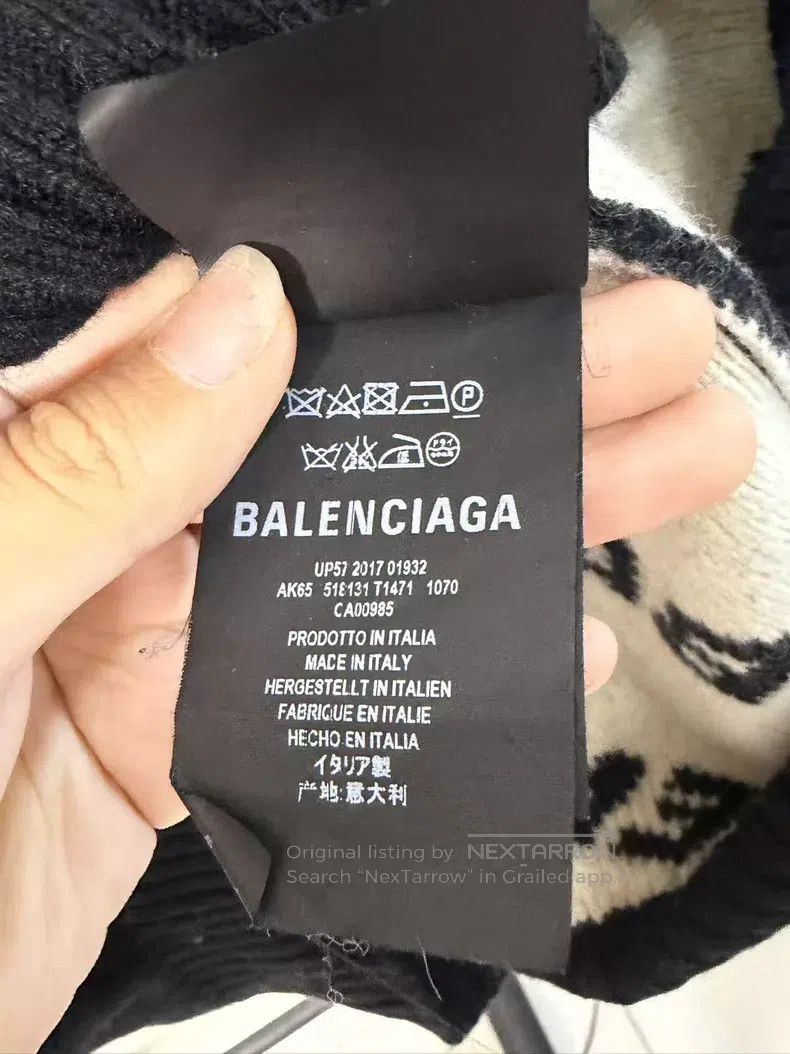 Balenciaga Balenciaga Bulletproof Sweater Size XS / US 0-2 / IT 36-38 - 4 Thumbnail