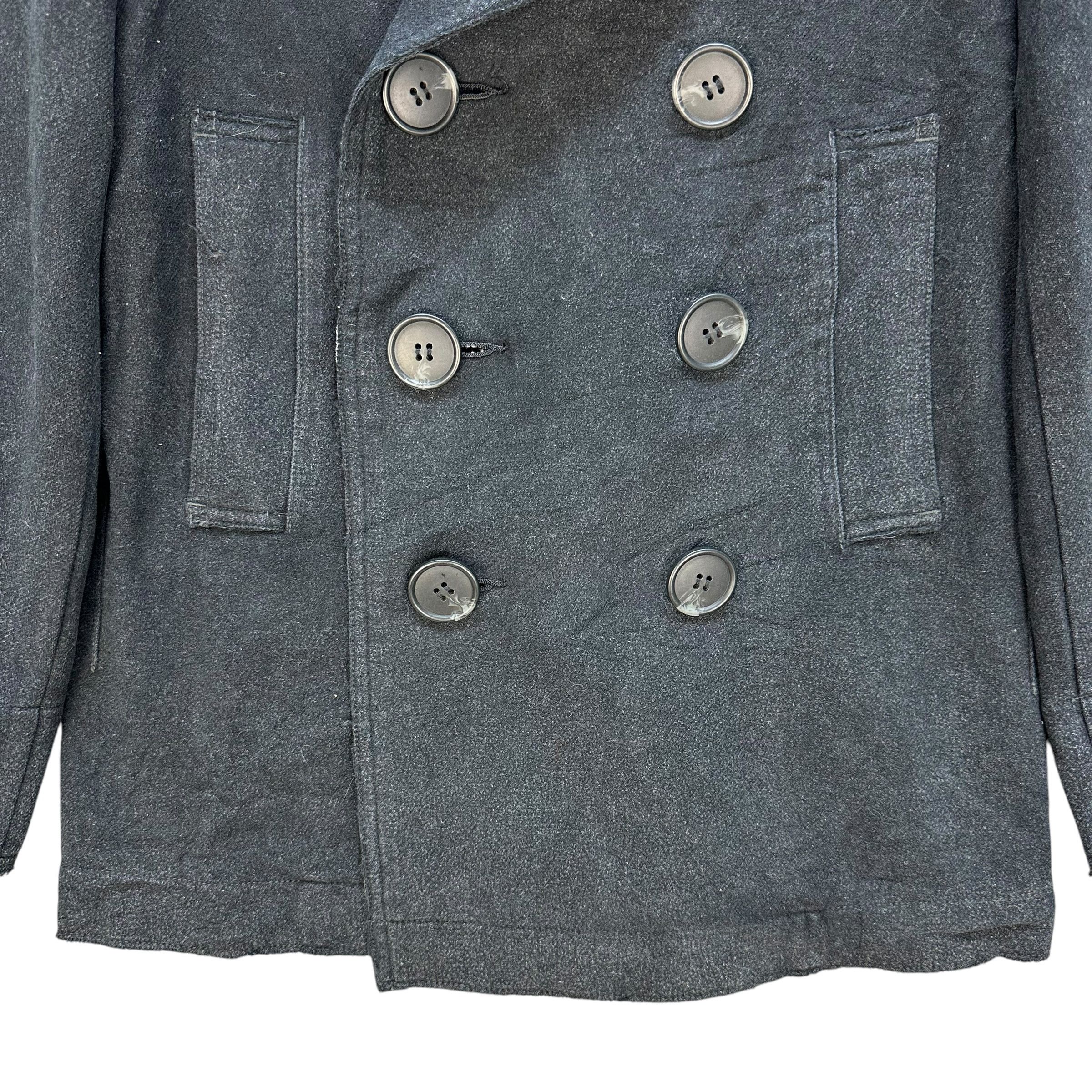 Zucca ZUCCA Double Breast Wool Coat Jacket #A66-1571 Size US XS / EU 42 / 0 - 3 Thumbnail