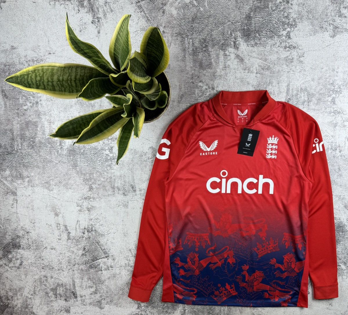 Vintage NEW England Cricket 2023 Men’s Medium Memorabilia Long sleeve Jersey T Shirt Tee Size US M / EU 48-50 / 2 - 1 Thumbnail