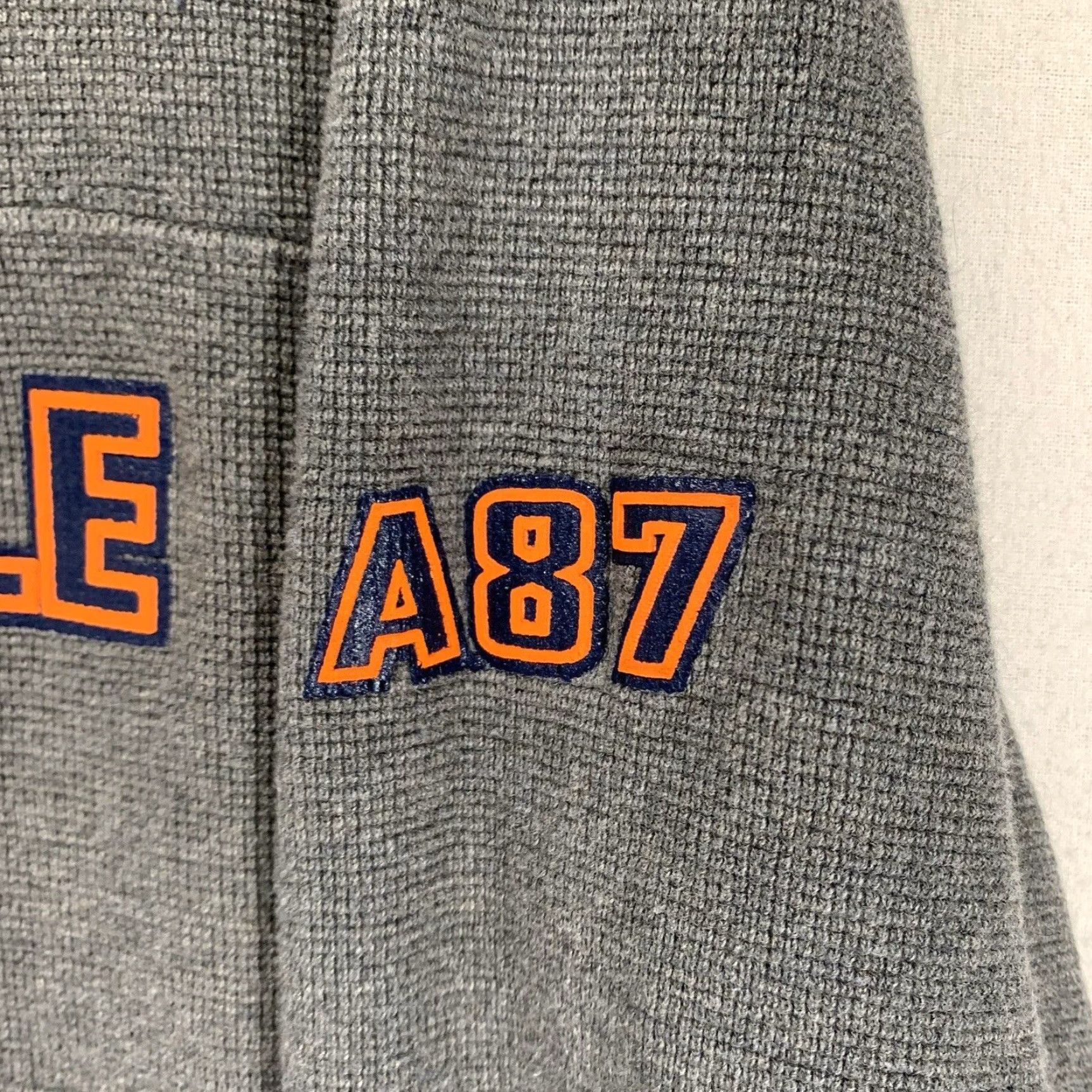 Aeropostale VINTAGE Aeropostale Thermal Shirt Men M Long Sleeve Crew Neck Gray Embroidered Logo Y2K Astro Boy Tommy Blue Classic Sports 2000s Size US M / EU 48-50 / 2 - 4 Thumbnail