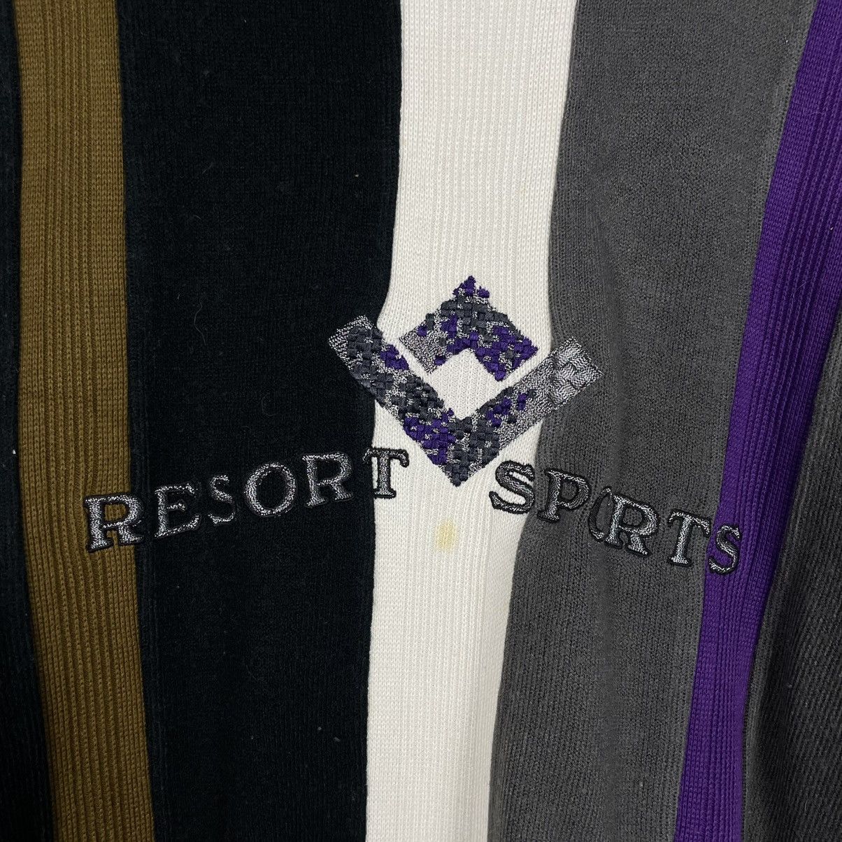 Japanese Brand Resort Sports Stripe Sweatshirt Size US M / EU 48-50 / 2 - 10 Thumbnail
