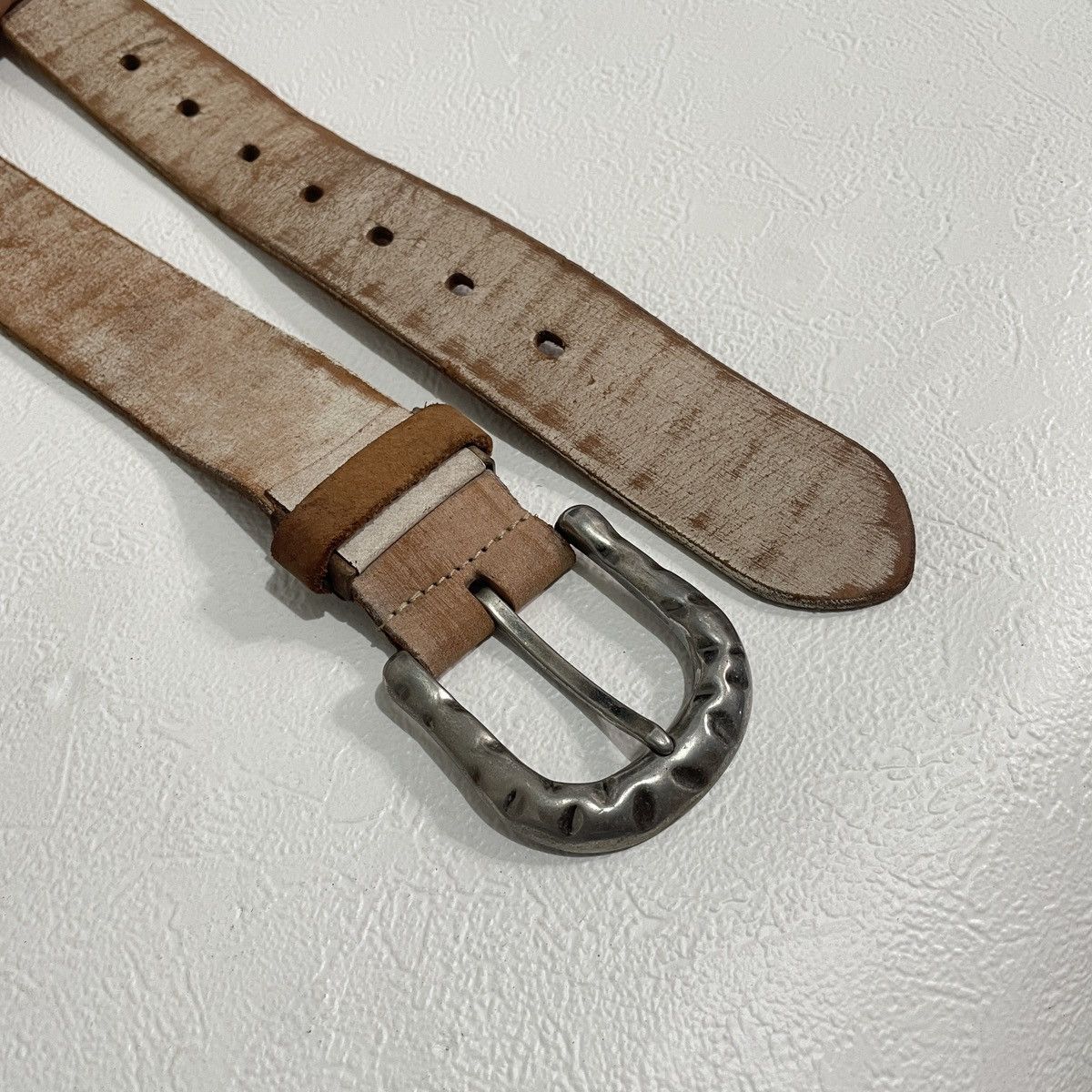 Vintage Vintage 80's western leather belts Size ONE SIZE - 3 Thumbnail