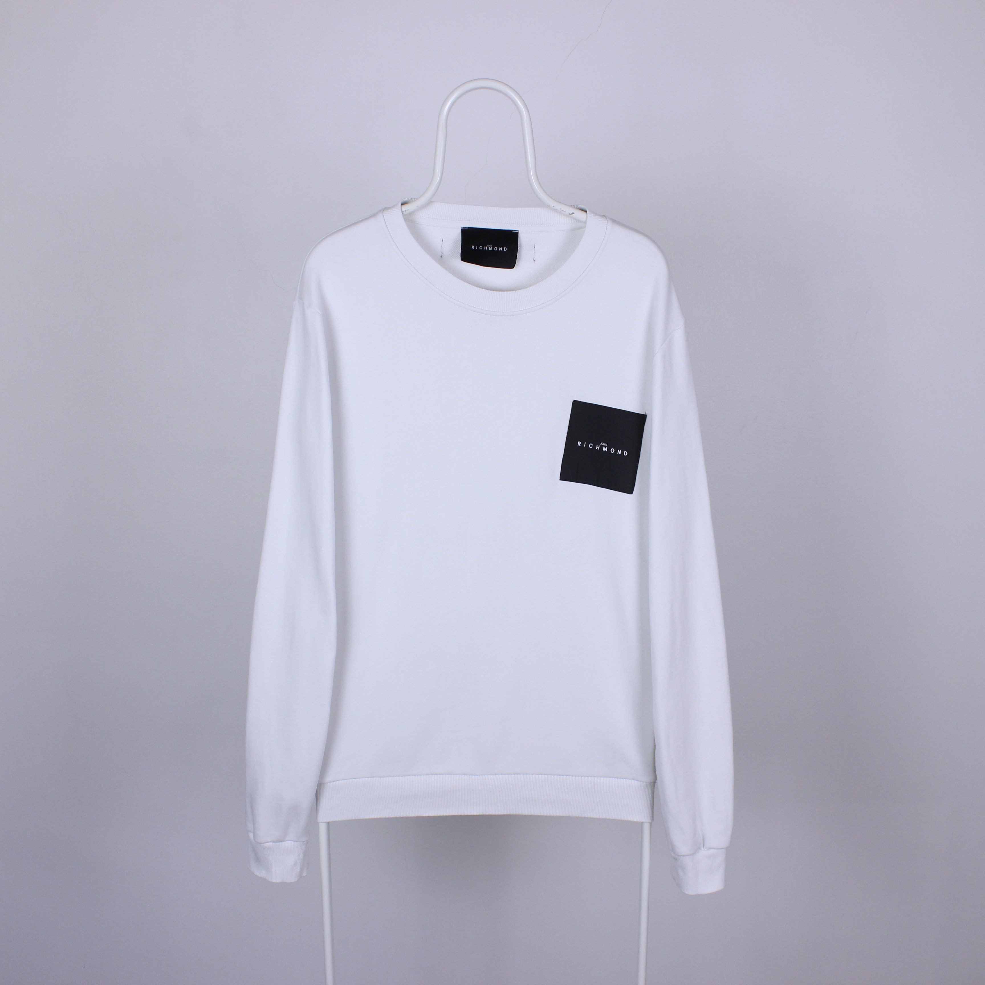 John Richmond John Richmond sweatshirt men cotton big logo L XL white Size US XL / EU 56 / 4 - 6 Thumbnail