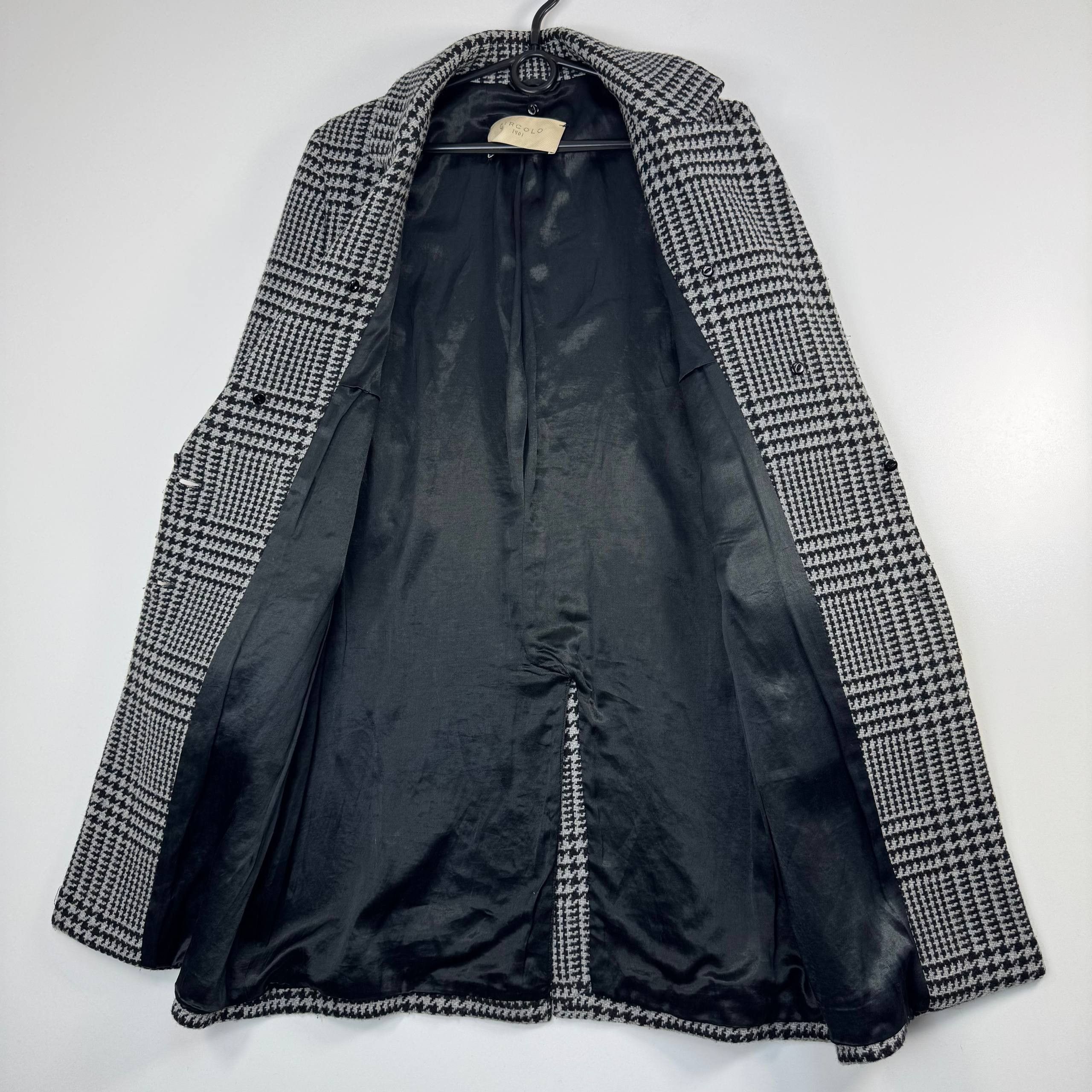 Circolo 1901 Circolo 1901 Women's Houndstooth Black White Single Size M Size M / US 6-8 / IT 42-44 - 3 Thumbnail