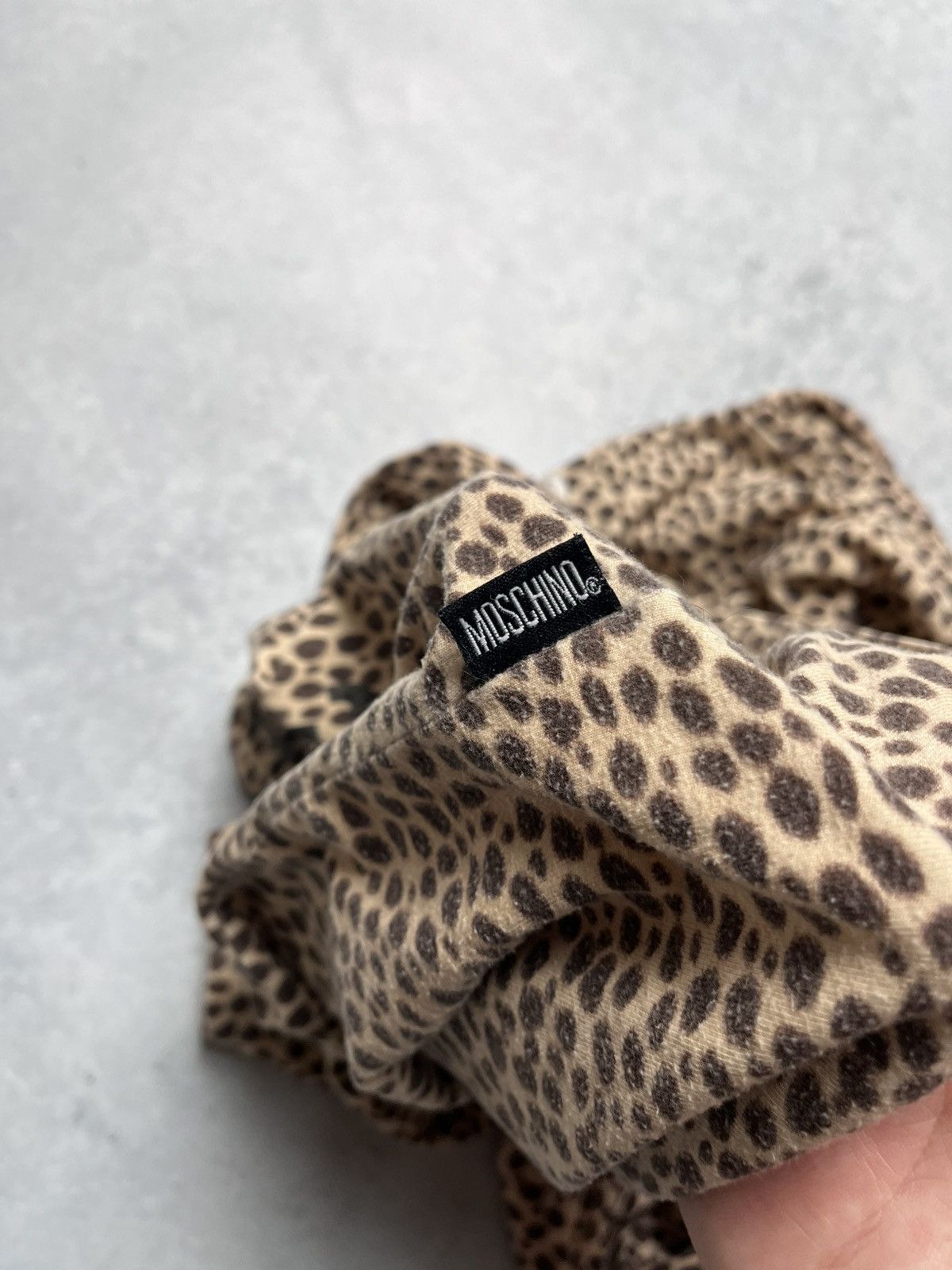 Moschino Moschino Cheap and Chic Leopard Turtleneck Vintage Animal Size L / US 10 / IT 46 - 4 Thumbnail