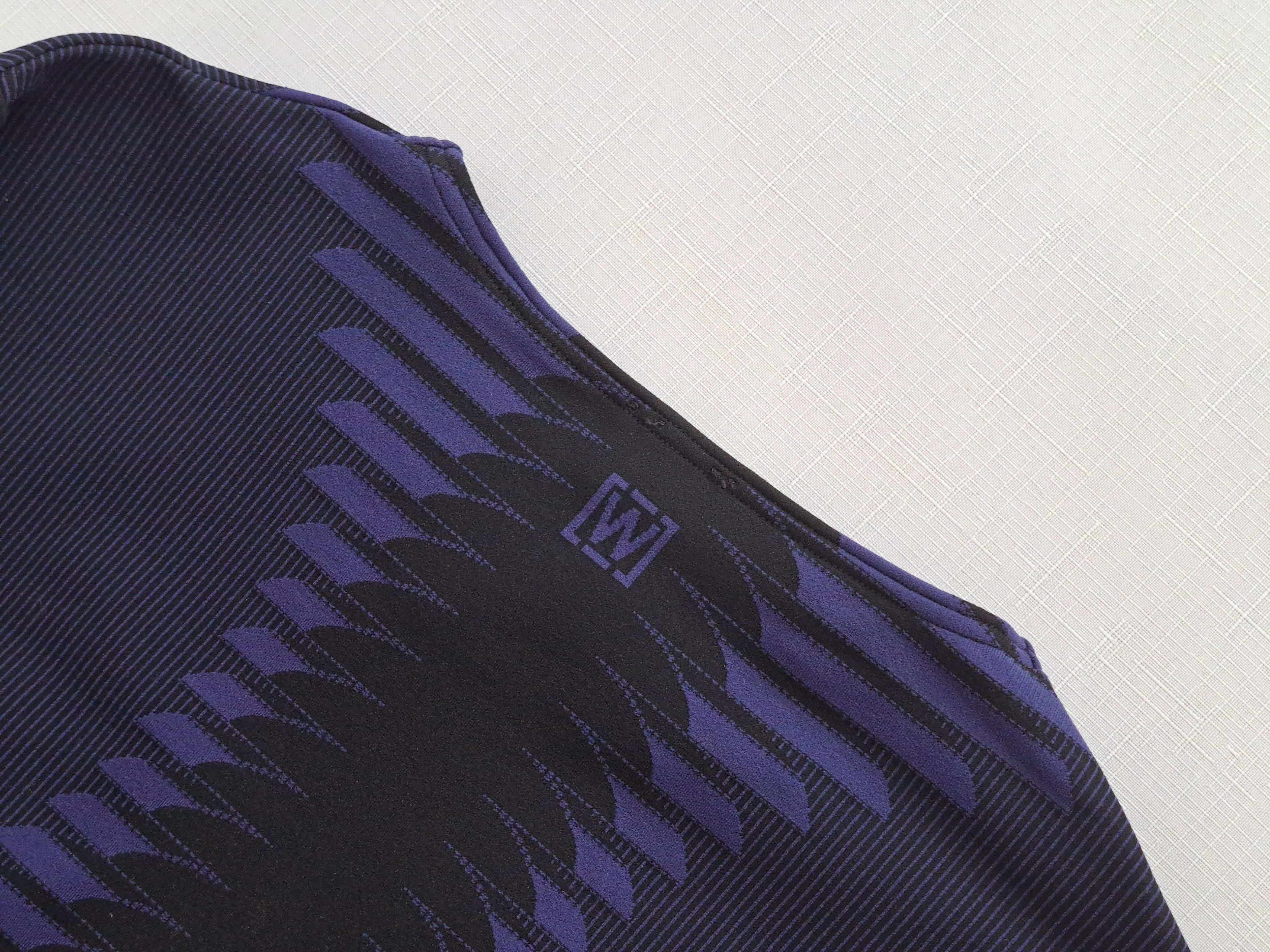 Wolford Wolford crop long sleeves indigo berry/black top. Size M Size M / US 6-8 / IT 42-44 - 9 Thumbnail