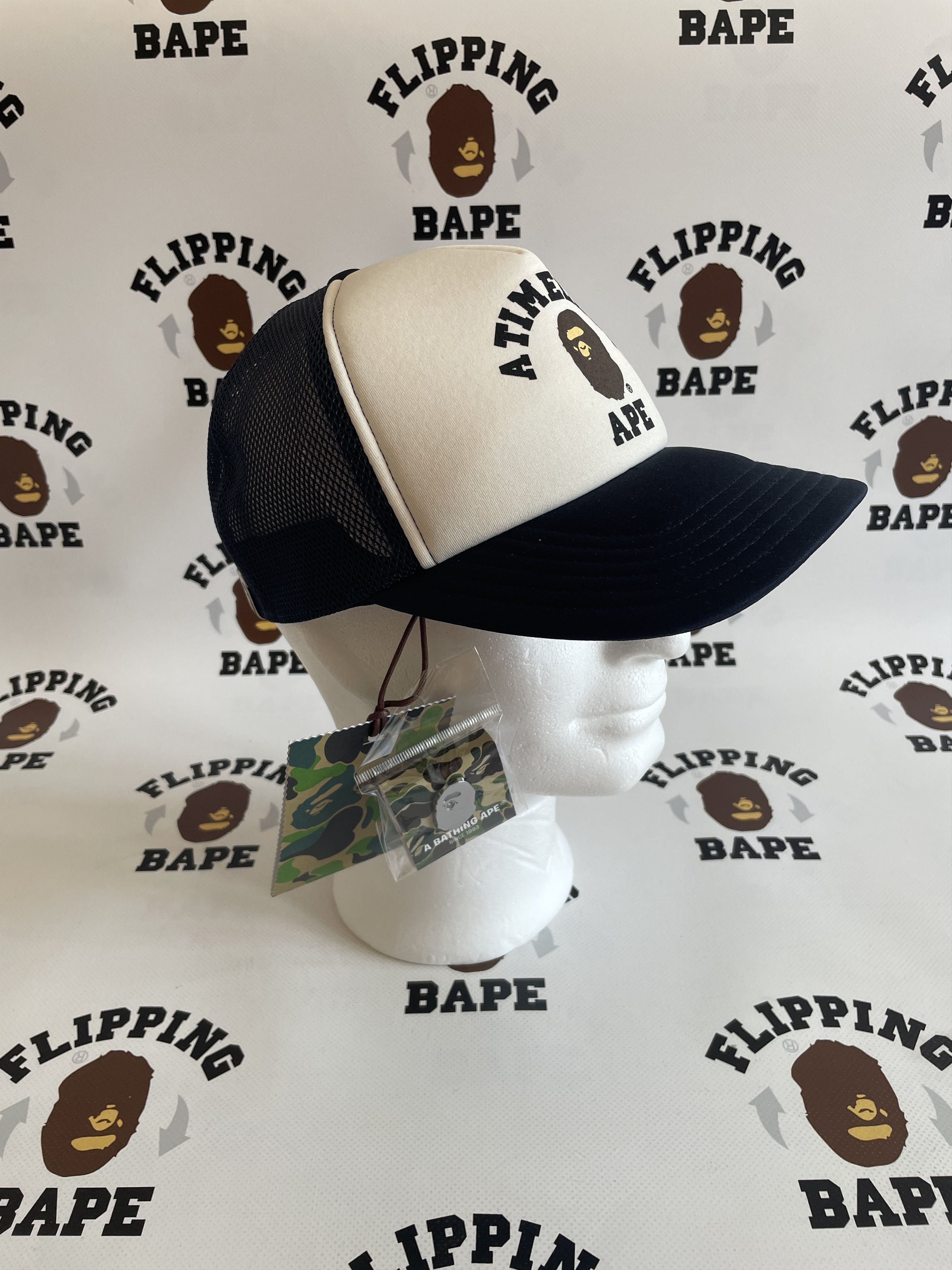 Bape BAPE X JJJJOUND COLLEGE MESH CAP Size ONE SIZE - 4 Thumbnail