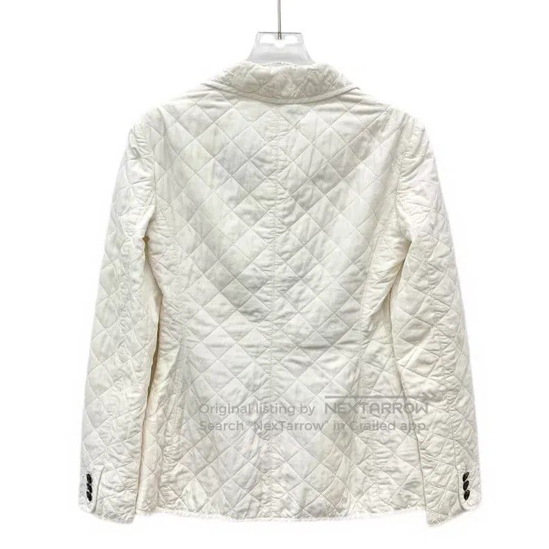Dior Dior White diamond checkered bee embroidery mulberry silk Size XXS / US 00 / IT 34 - 2 Thumbnail
