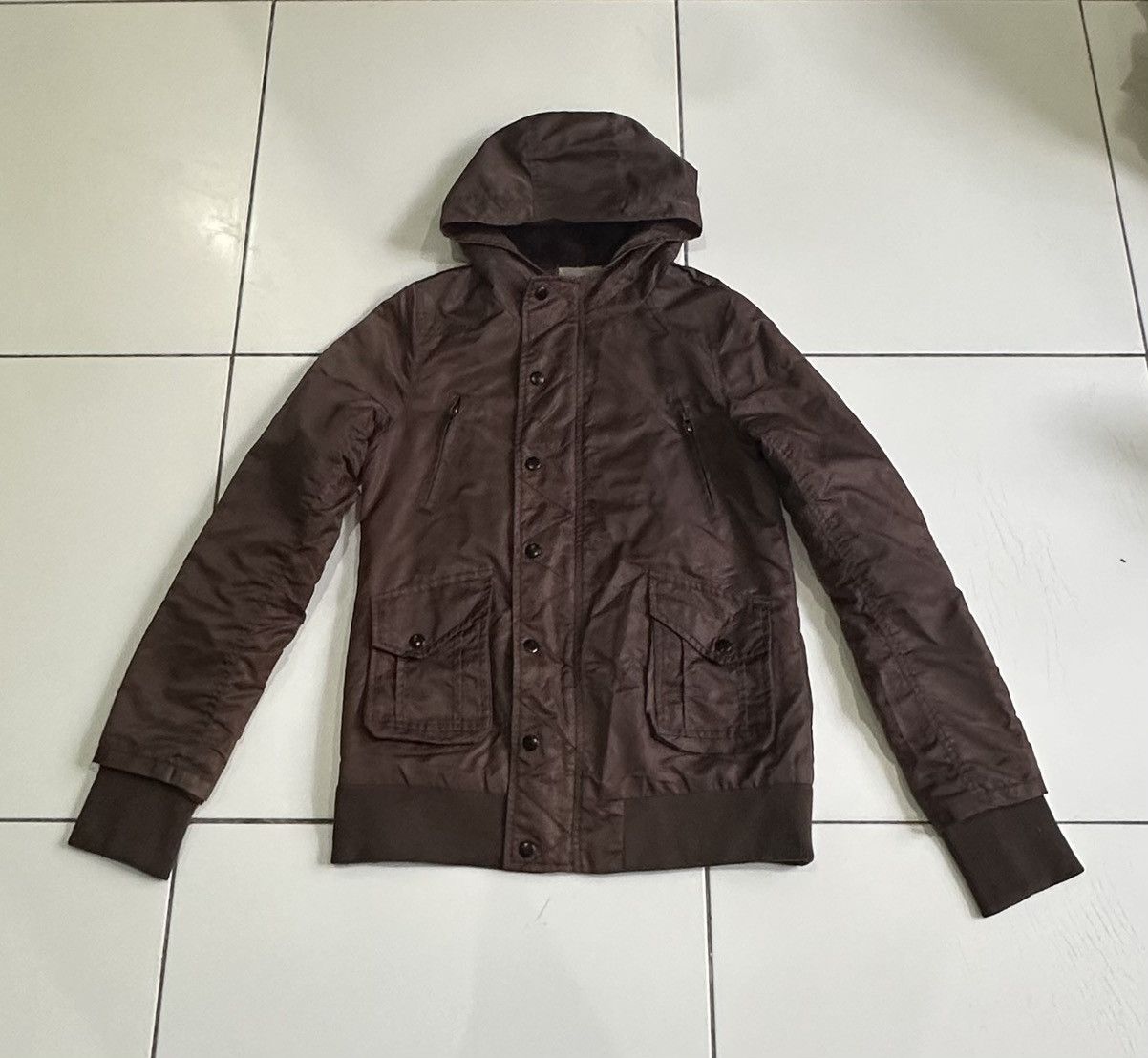 Bodega × Diesel Diesel Quilted multipockets brow Hoodie jackets Size M / US 6-8 / IT 42-44 - 1 Thumbnail