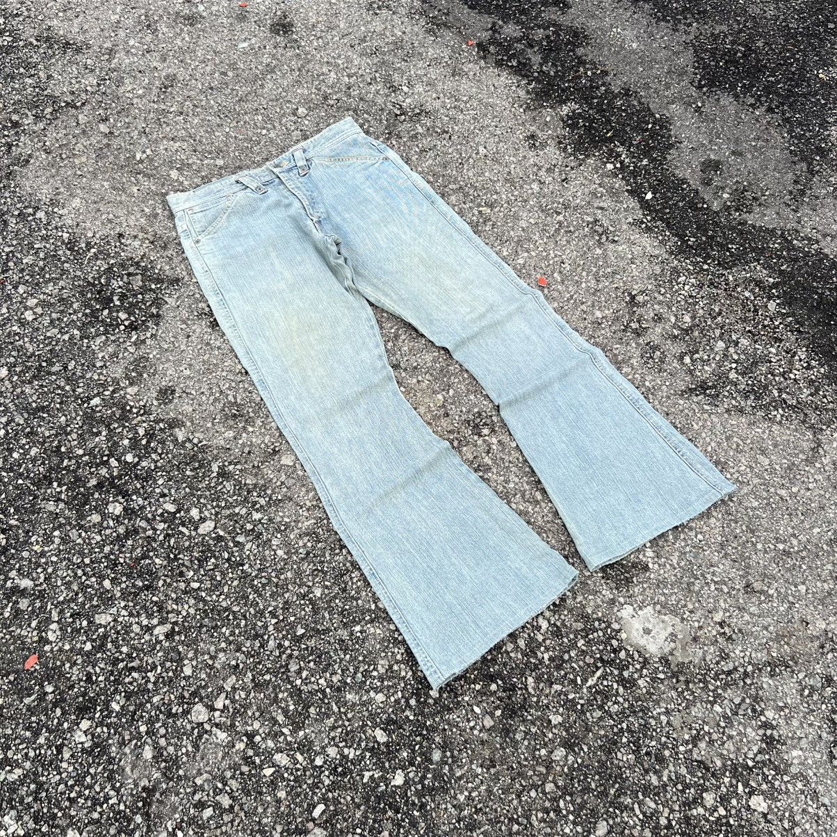 Morgan Homme “MORGAN HOMME” BLUE FLARE JEANS Size US 30 / EU 46 - 3 Thumbnail