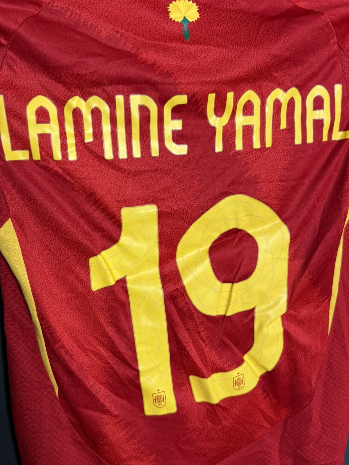 Adidas KIDS New Spain 24/25 Home Yamal Football Jersey T-Shirt Size US XS / EU 42 / 0 - 3 Thumbnail