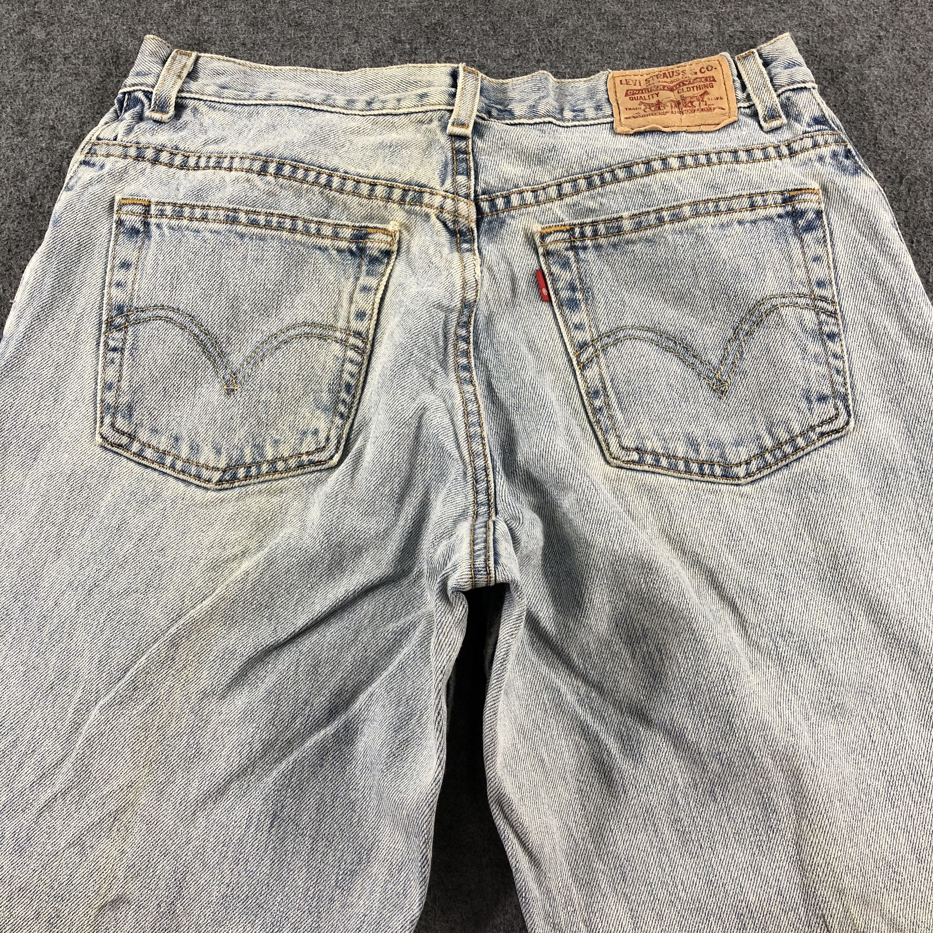 Levi's Vintage Light Wash Levis 550 Jeans-J2463 Size US 32 / EU 48 - 4 Thumbnail