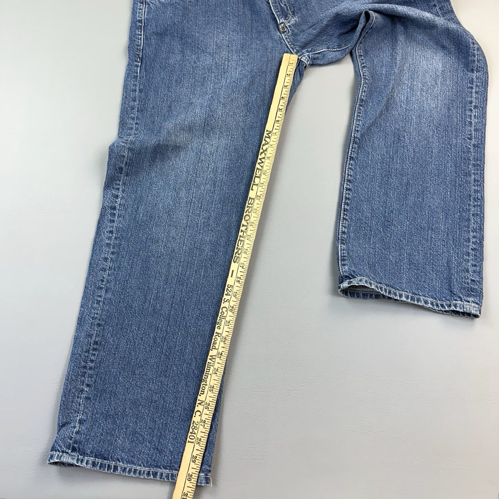 Sean John VINTAGE Sean John Jeans Mens 36x30 Blue Denim Hamilton Relaxed Baggy Hip Hop Y2K Size US 36 / EU 52 - 2 Thumbnail