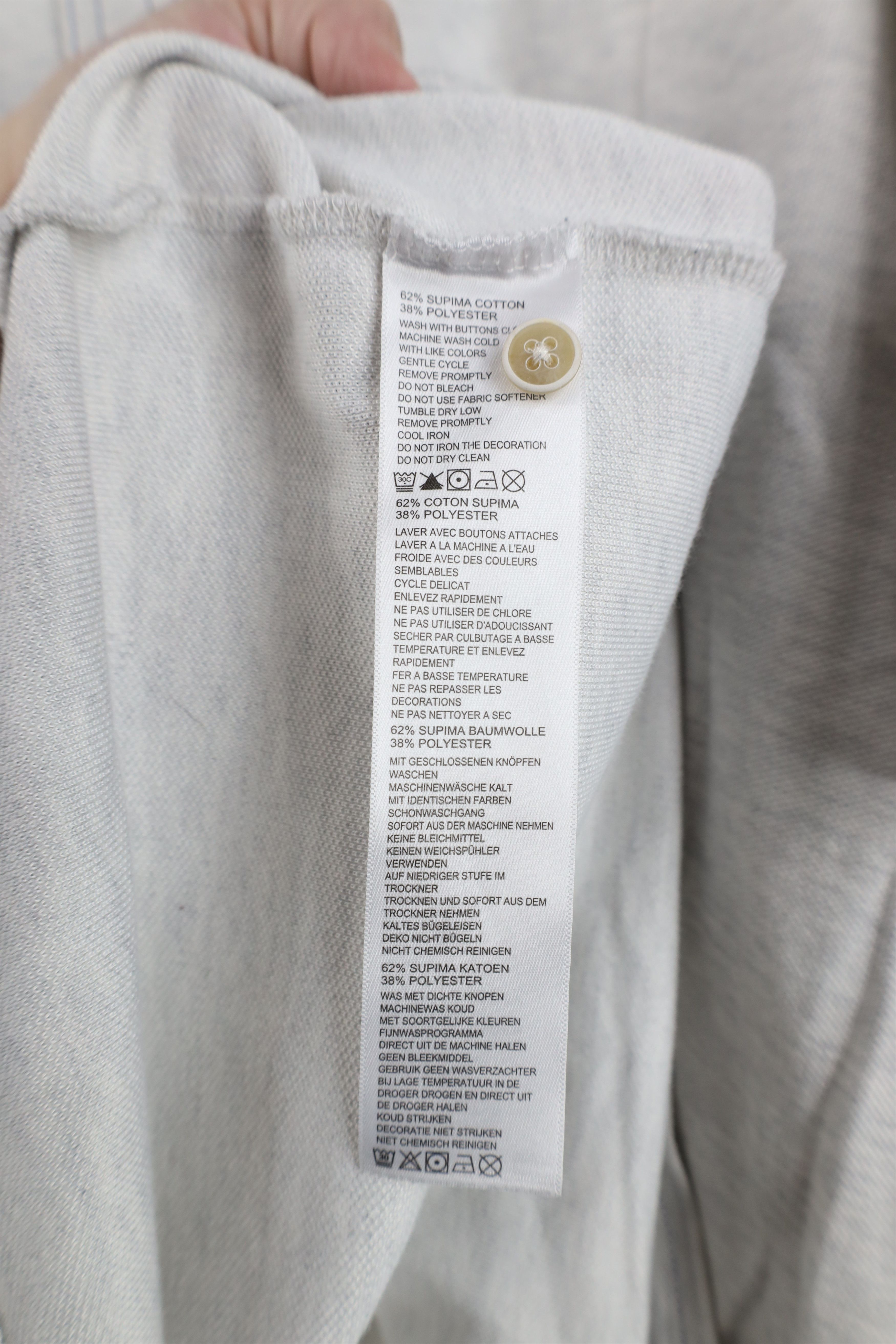 Tommy Bahama Tommy Bahama Cotton Knit Marlin Fish Golf Polo Shirt Gray Size US XL / EU 56 / 4 - 10 Thumbnail