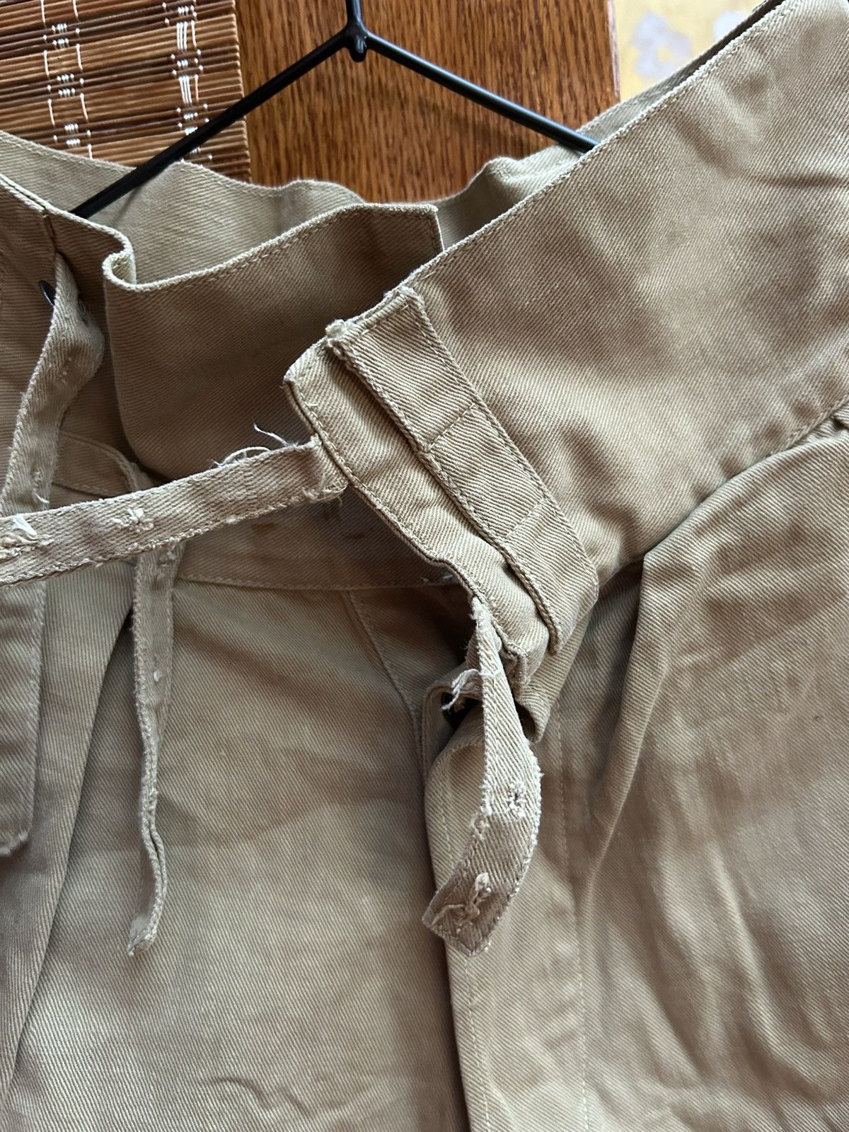 Vintage WWII 40s British Tropical Jungle Gurkha Bermuda Shorts Size US 28 / EU 44 - 6 Thumbnail