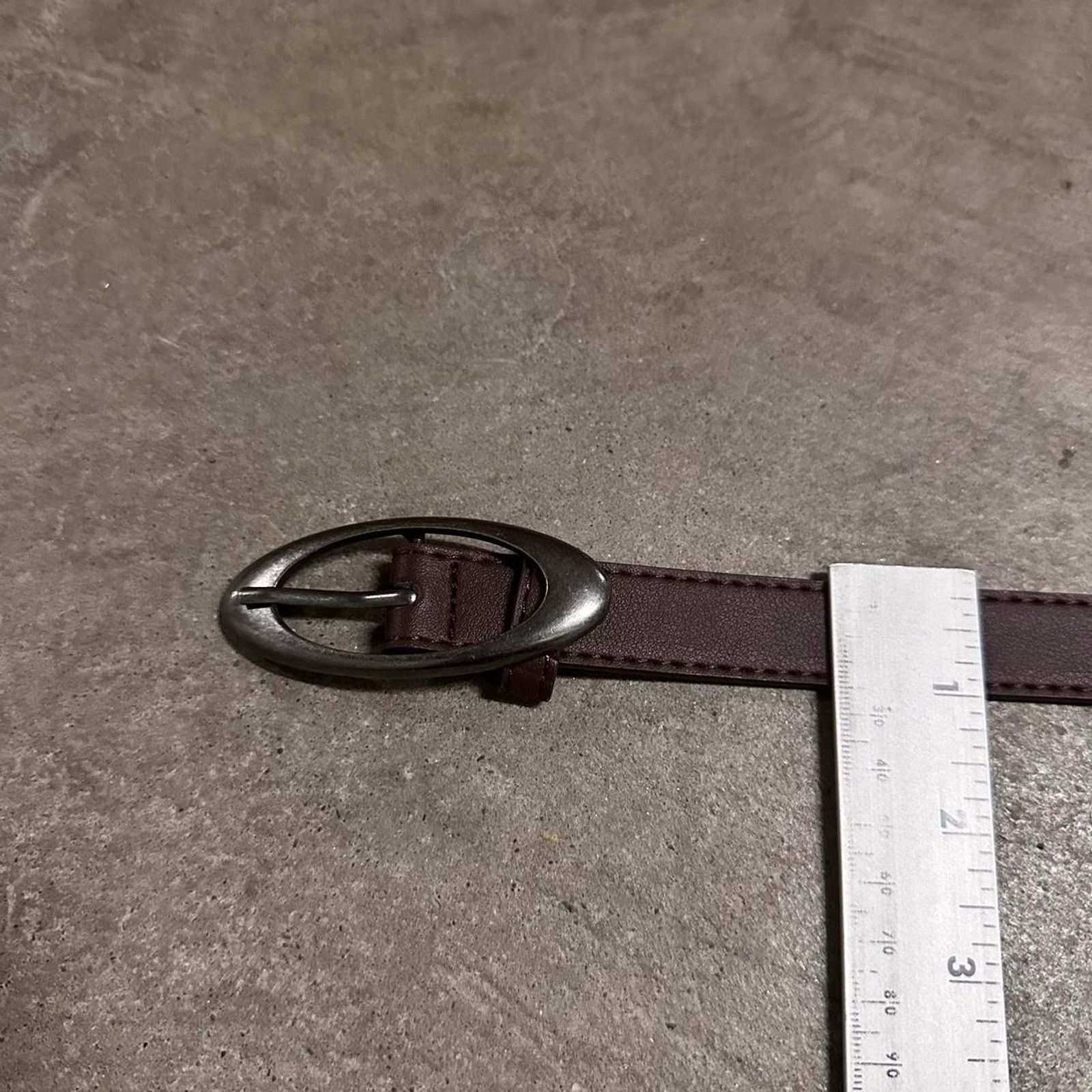 Other Dark brown o buckle western Size 32 - 3 Thumbnail