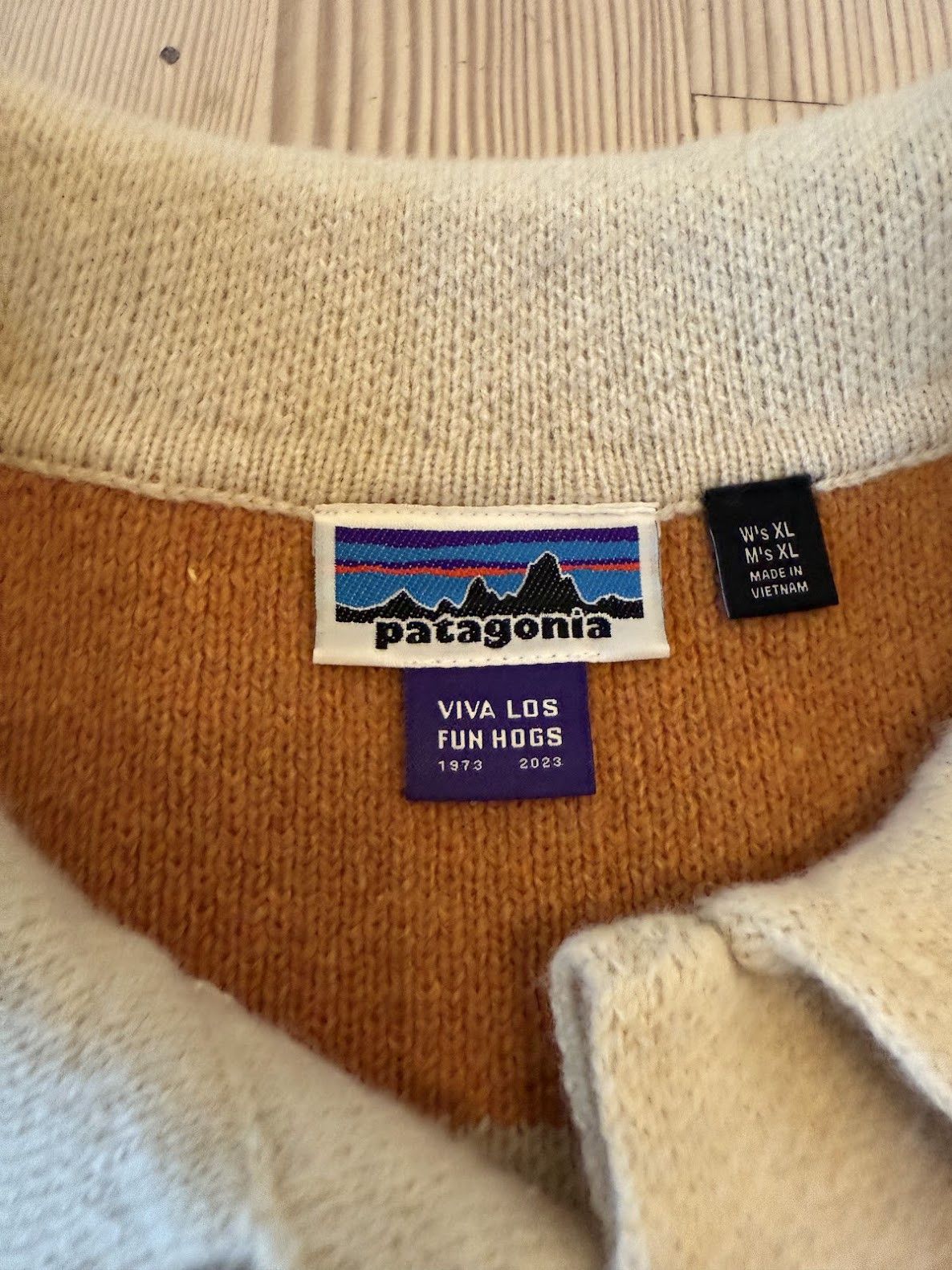 Patagonia 50th anniversary wool-blend rugby sweater Size US XL / EU 56 / 4 - 2 Thumbnail
