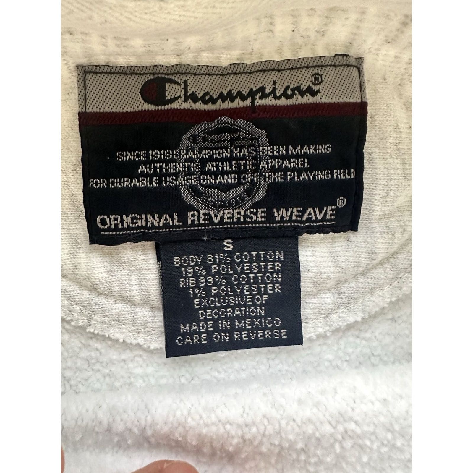 Champion VINTAGE Champion Reverse Weave Sweatshirt Cat/ Villanova University Champion Reverse Weave Crewneck Size S 90s Men Gray Short Sleeve? Size US S / EU 44-46 / 1 - 3 Thumbnail