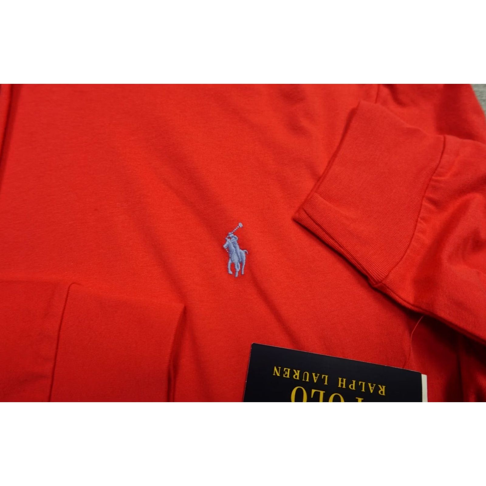 Polo Ralph Lauren Polo Ralph Lauren Sweatshirt Mens Medium Red Lightweight Sweater Hooded NEW Size US M / EU 48-50 / 2 - 2 Thumbnail