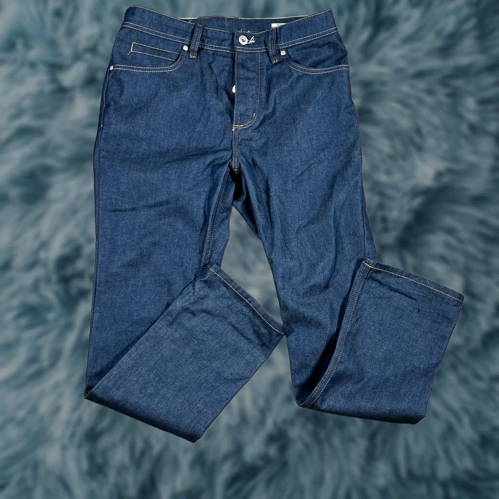 Zara Zara Jeans Men Blue Denim Size 29 32 Inseam Straight Denim Jeans Mens 29 Blue defecto Size US 29 - 1 Thumbnail