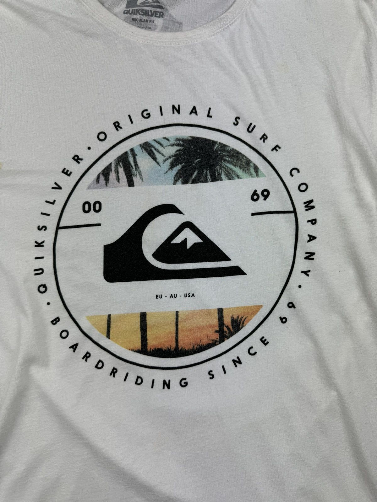 Quicksilver Oreginal Gently used Street wearing T -shirt. Size US M / EU 48-50 / 2 - 2 Thumbnail