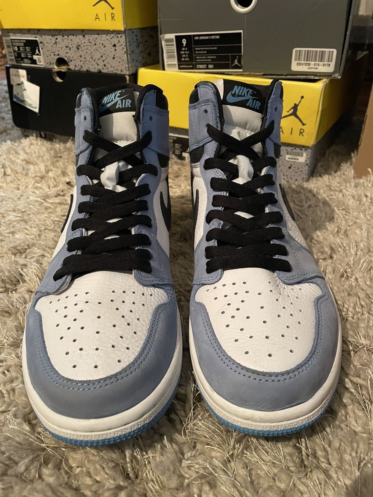 Jordan Brand Jordan 1 University Blue Size US 10.5 / EU 43-44 - 4 Thumbnail