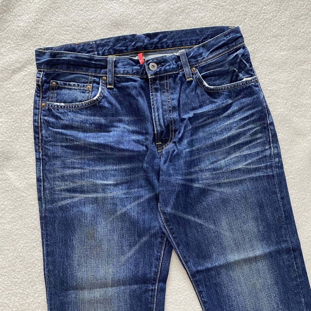 Japanese Brand Uniqlo Distressed Denim w33 Size US 33 - 2 Thumbnail