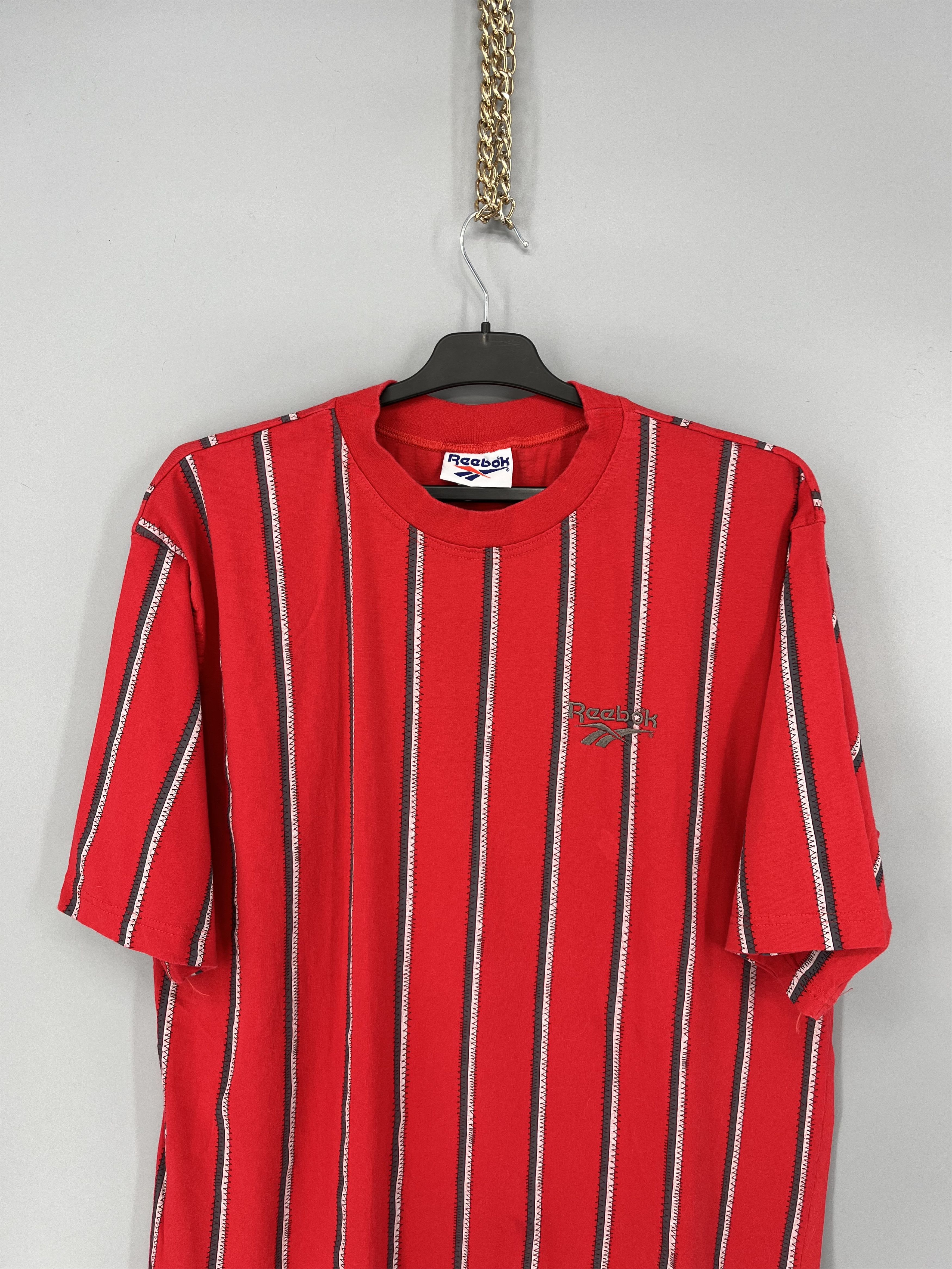 Reebok × Vintage Reebok Vintage 90s Big Logo T-Shirt Sportwear Style Size US L / EU 52-54 / 3 - 6 Thumbnail