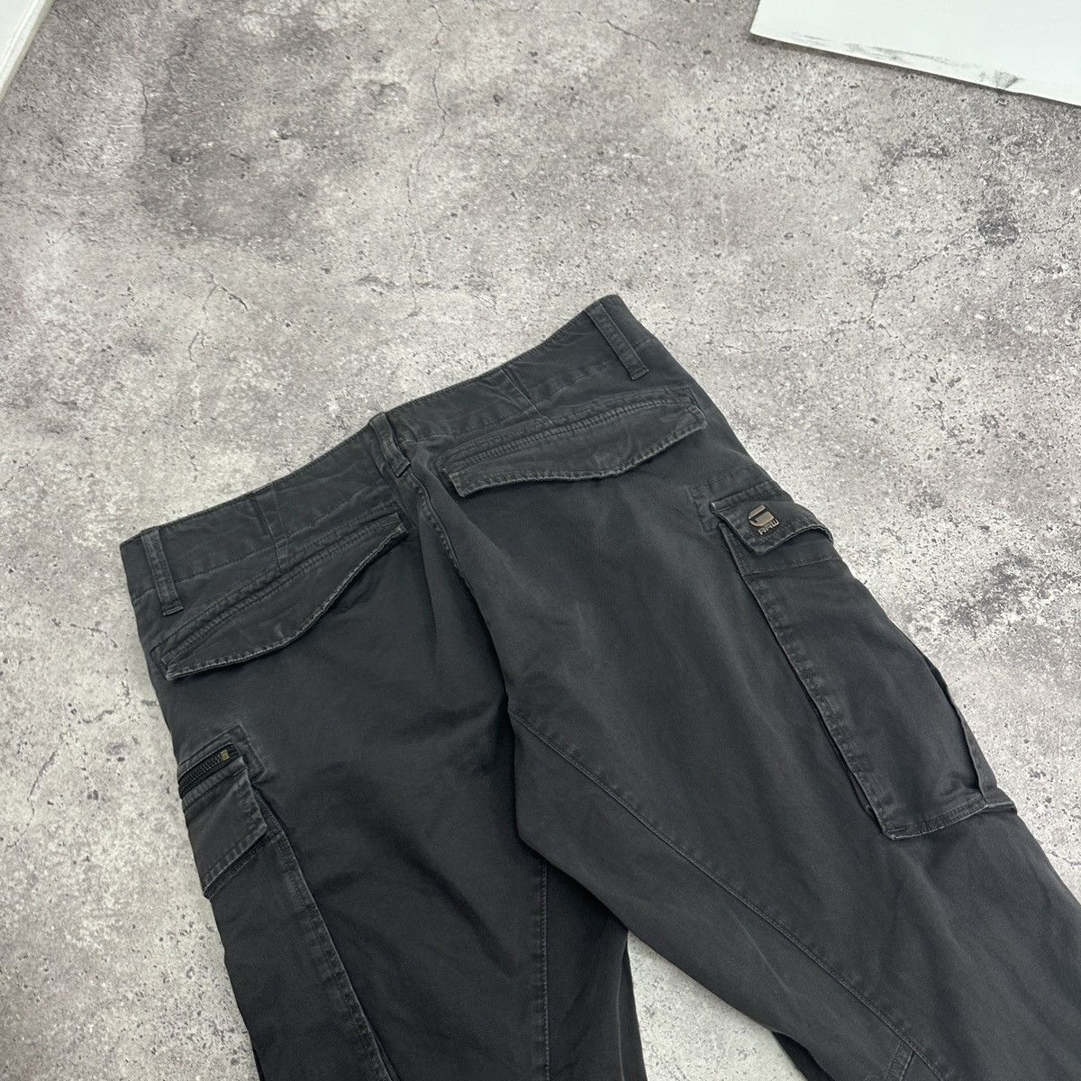 G-Star Vintage 00s GStar Raw washed Cargo pants japanese y2k og Size US 34 / EU 50 - 8 Thumbnail