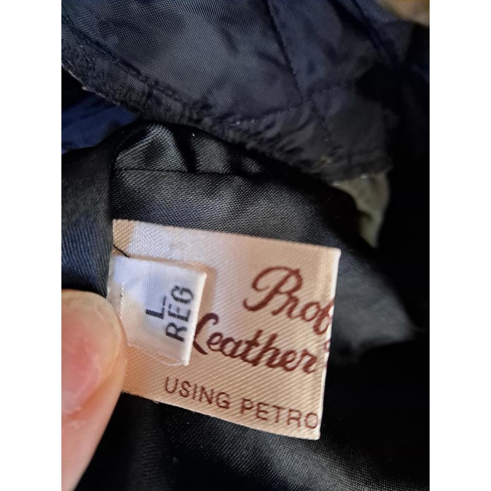London Fog Vintage London Fog Black Leather Coat with Zip in Lining Size US L / EU 52-54 / 3 - 7 Thumbnail